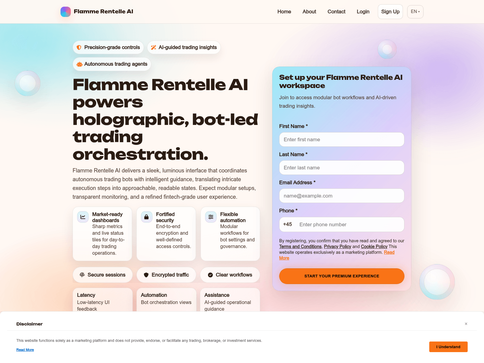 Ảnh chụp màn hình flammerentelleai.digital