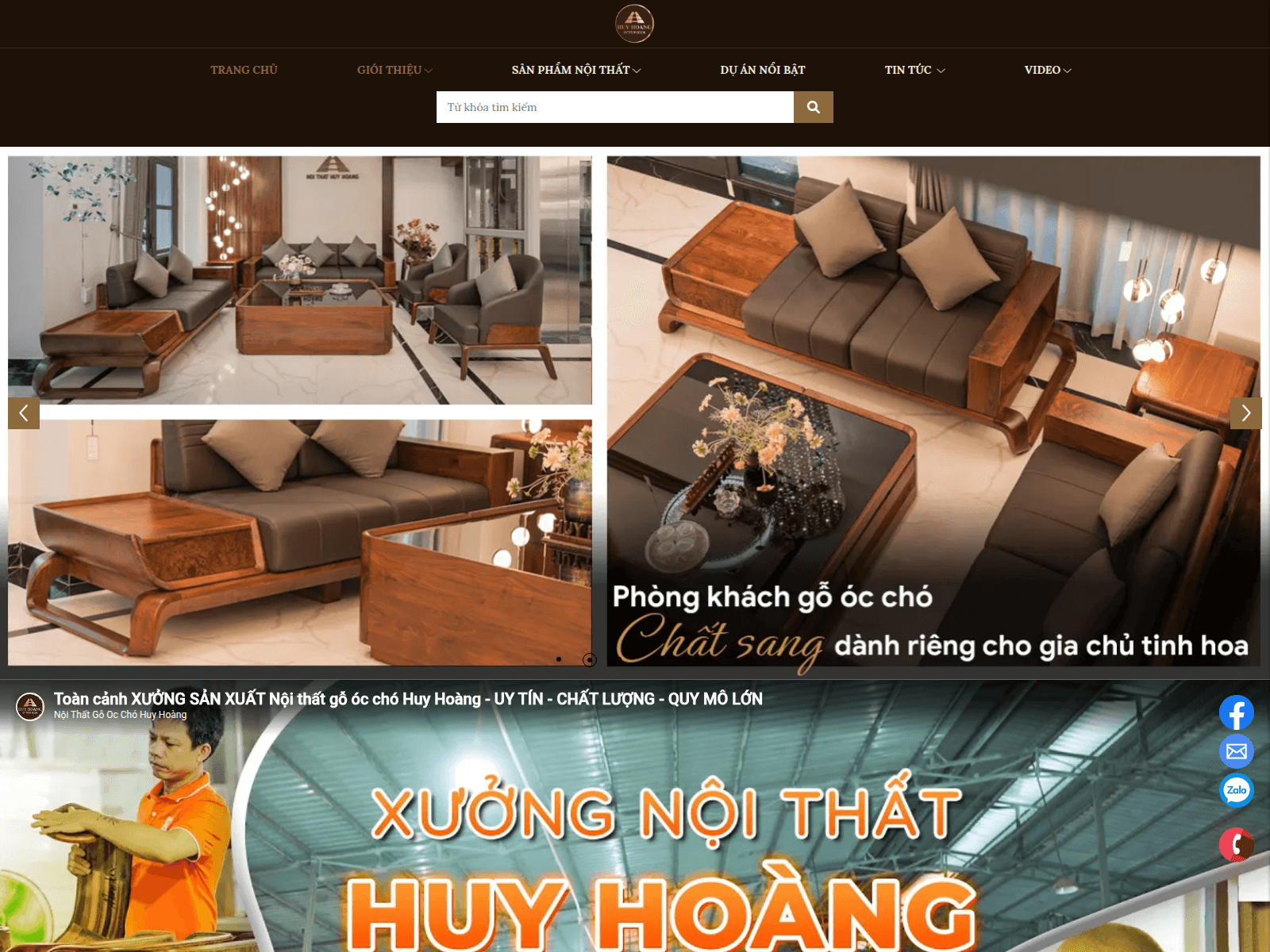 Screenshot of dogooccho.com.vn