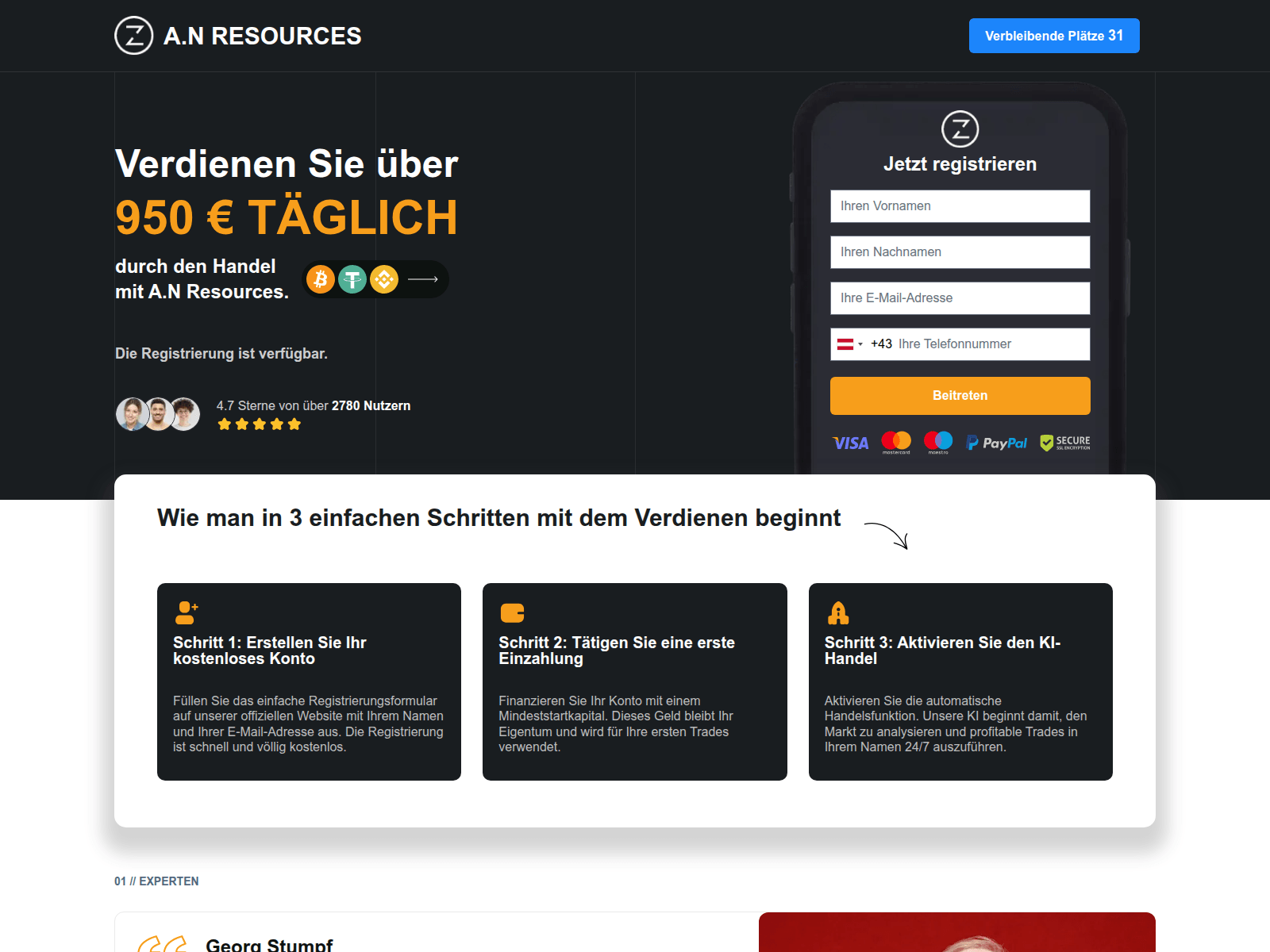 Screenshot of anresources.net