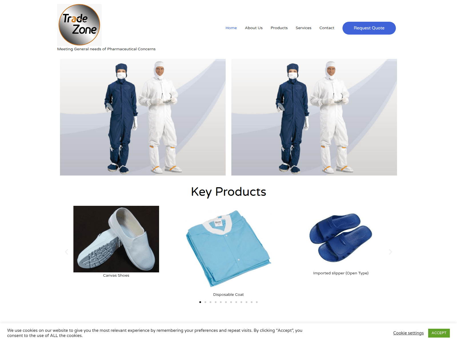 Screenshot of tz.com.pk