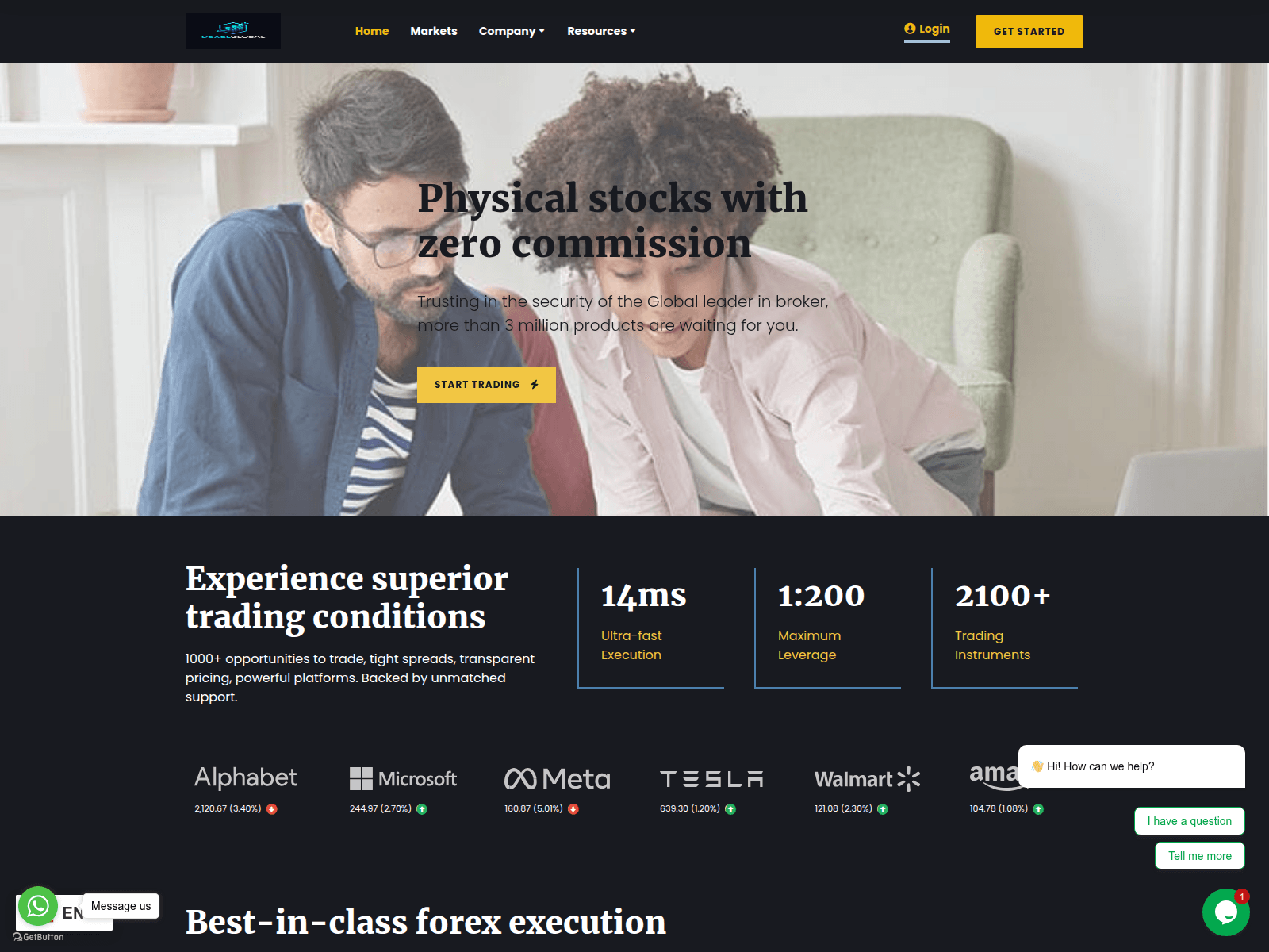 Screenshot of drexelglobal.com