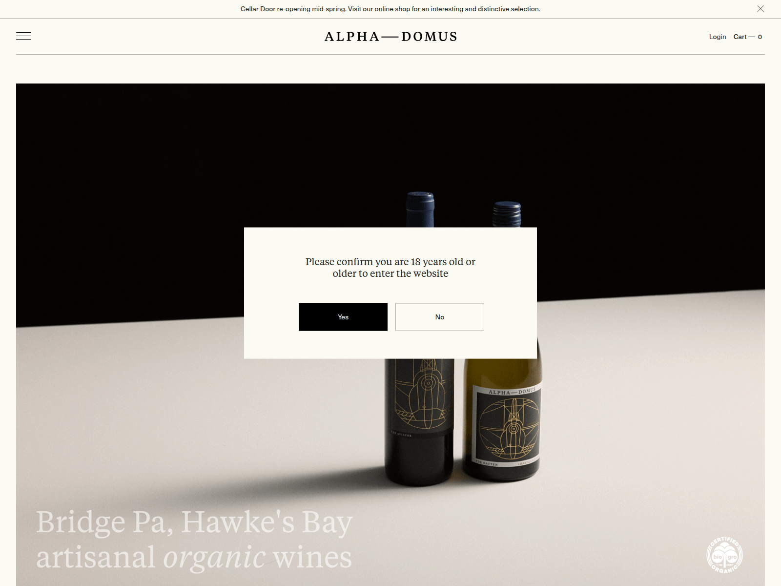 Screenshot of alphadomus.co.nz