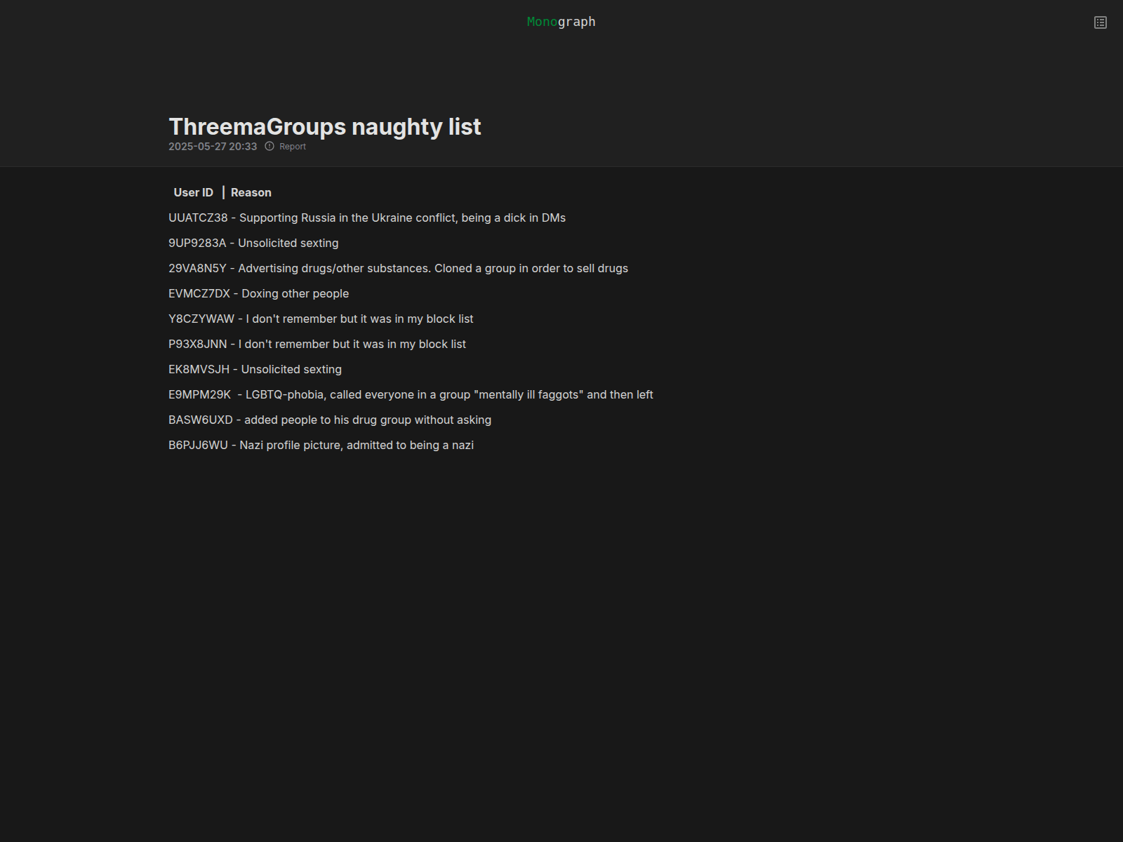 Screenshot of monogr.ph