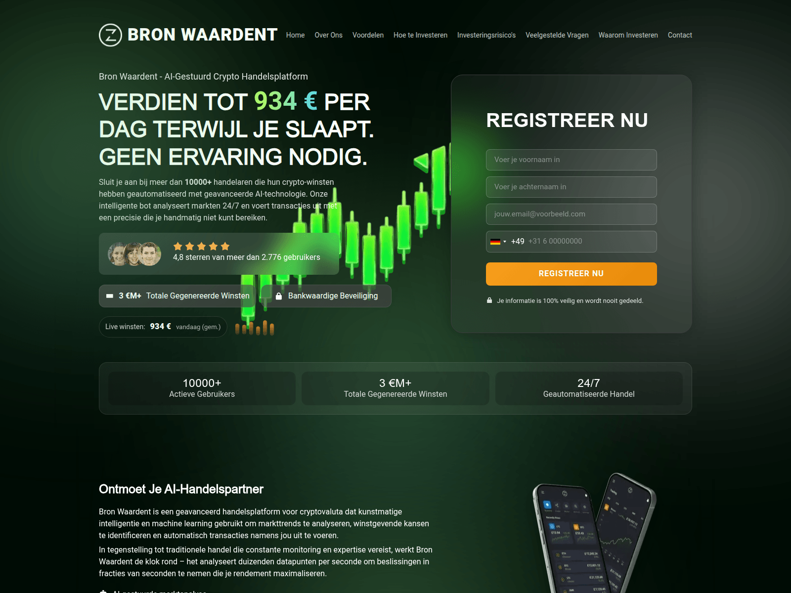 Screenshot di bronwaardent.net
