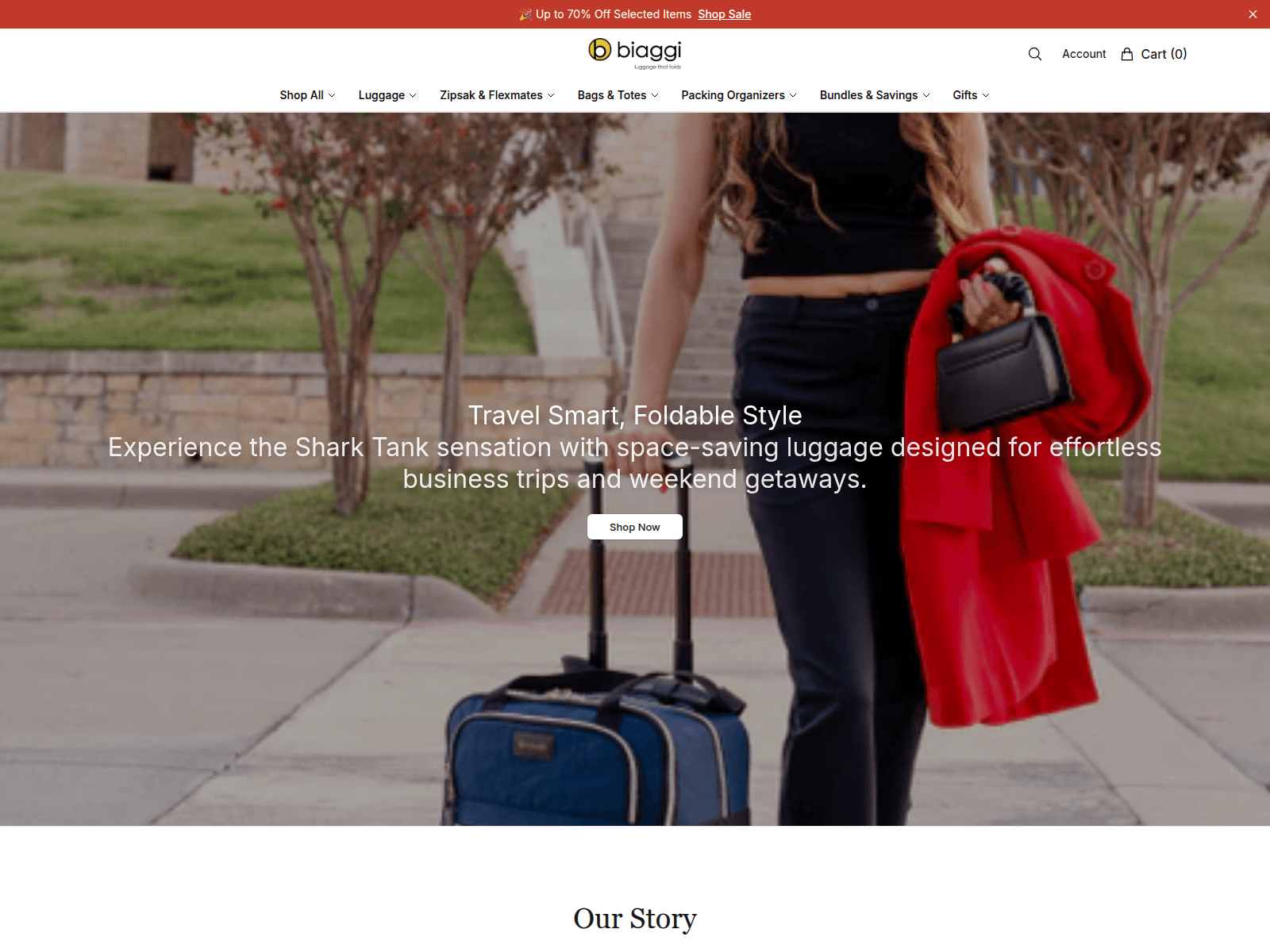 Снимок экрана biaggistyle.shop