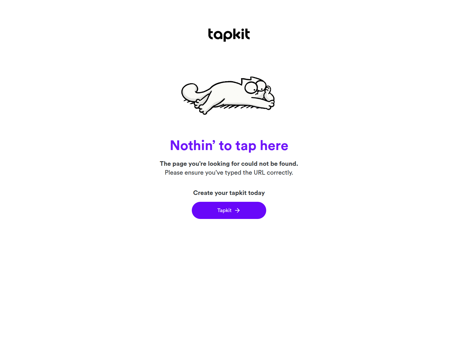 Capture d’écran de tapkit.me