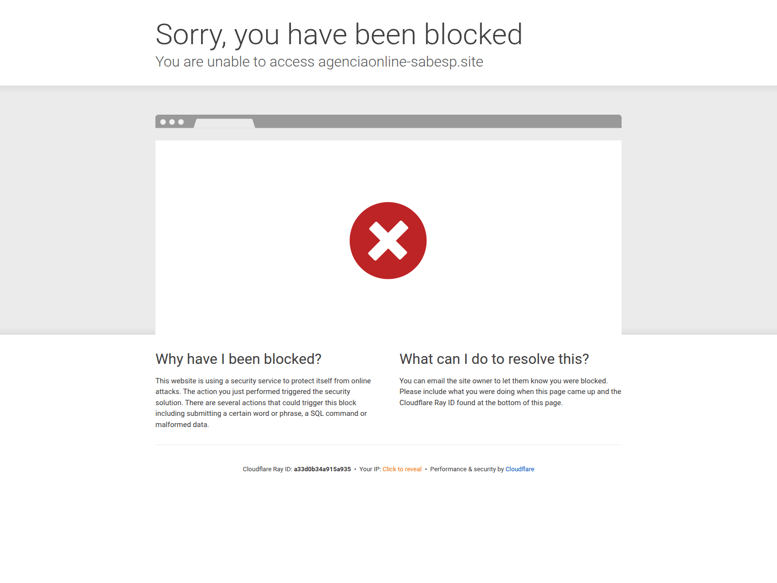 Screenshot of agenciaonline-sabesp.site