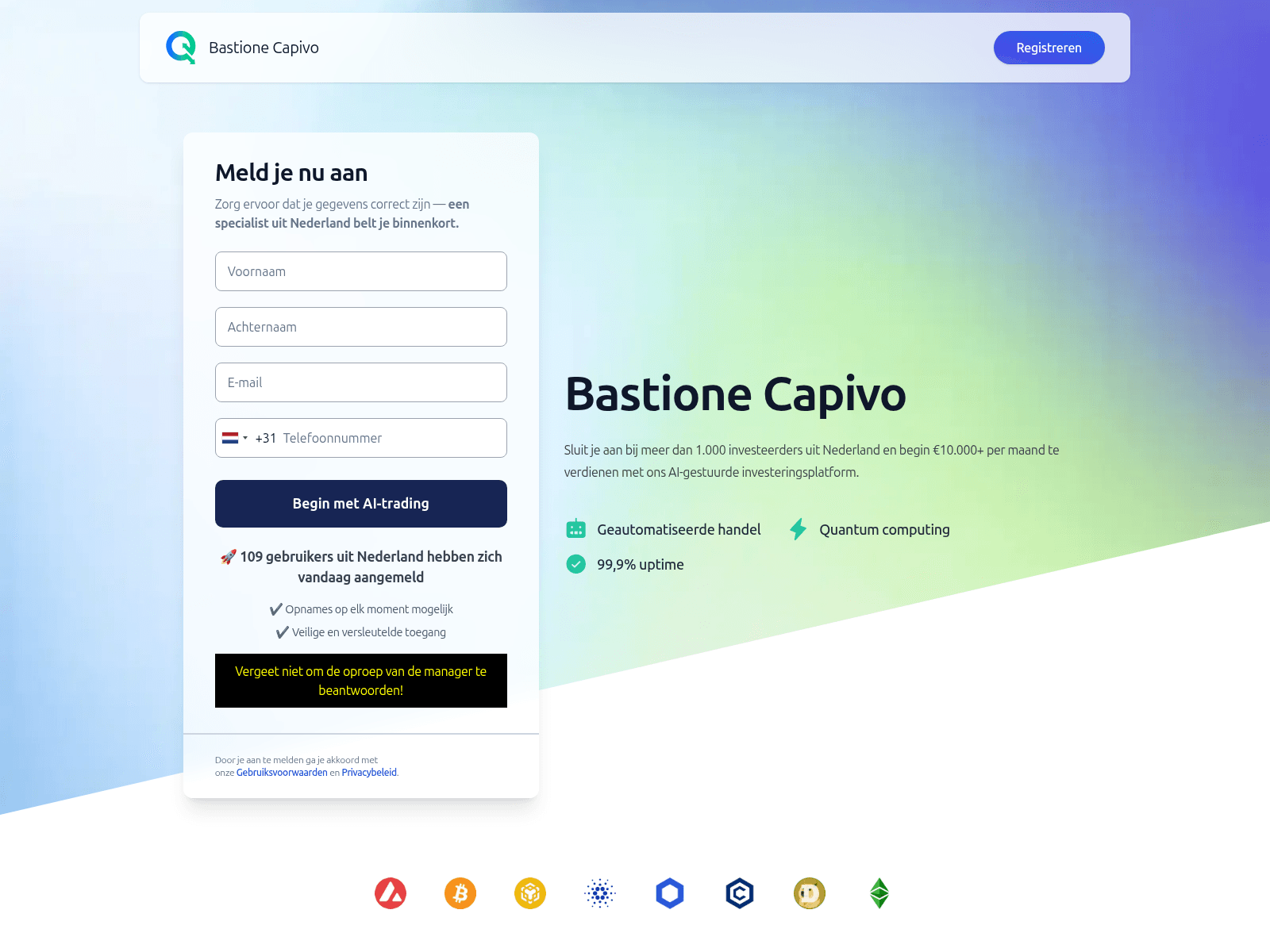 Снимок экрана bastionecapivo.com