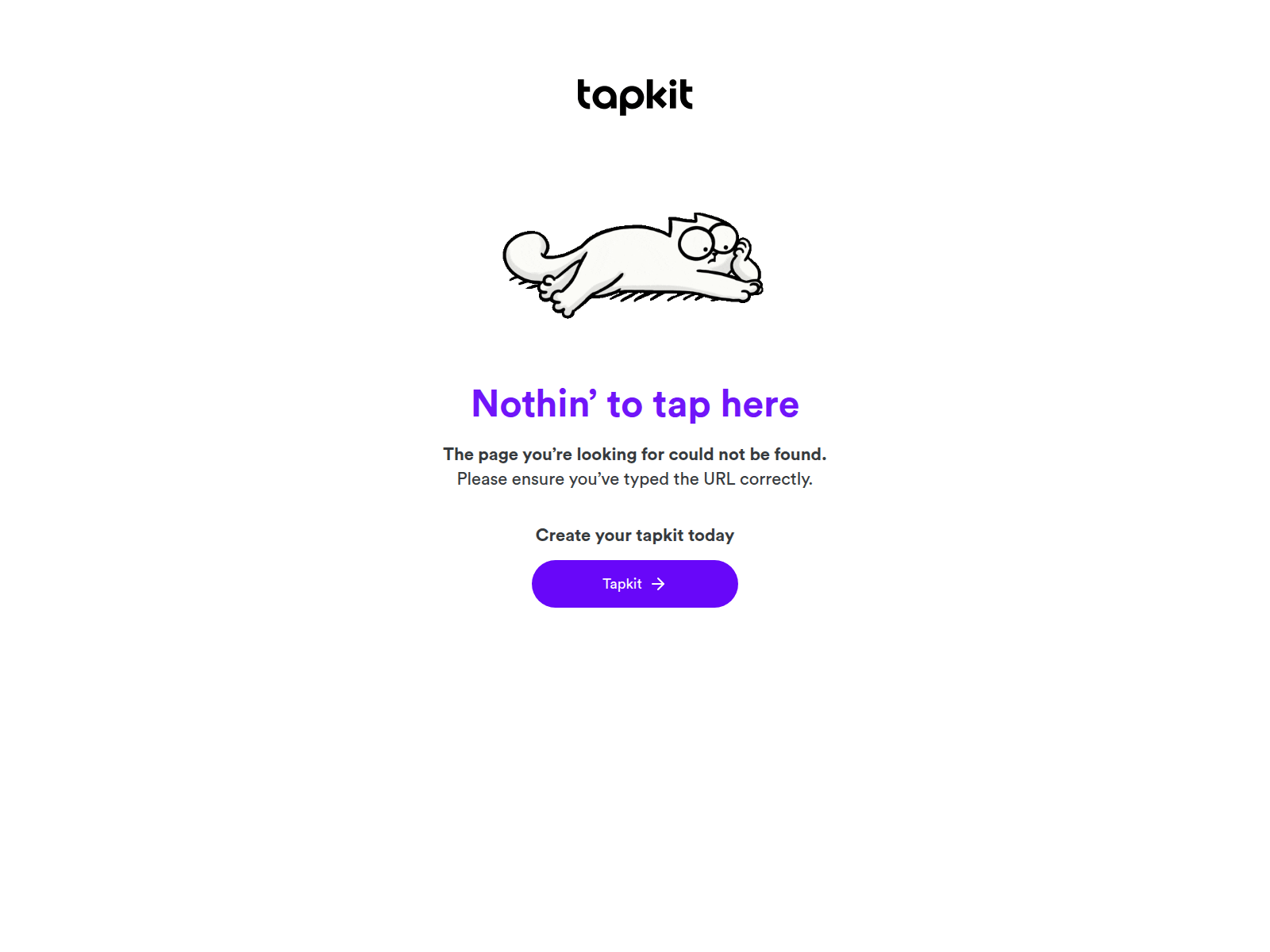 Capture d’écran de tapkit.me
