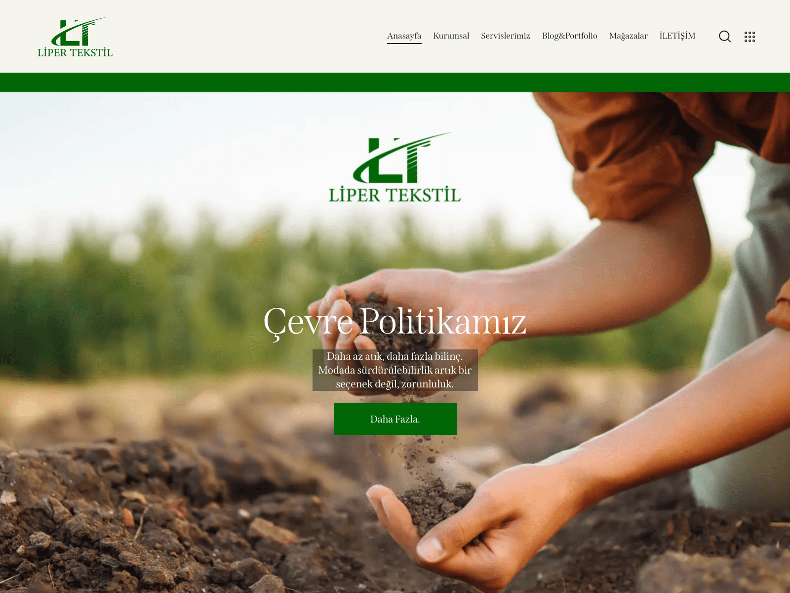 Снимок экрана lipertekstil.com