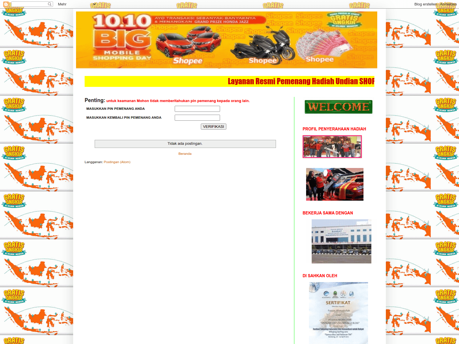 Screenshot of berkah-ramadhan57.blogspot.com