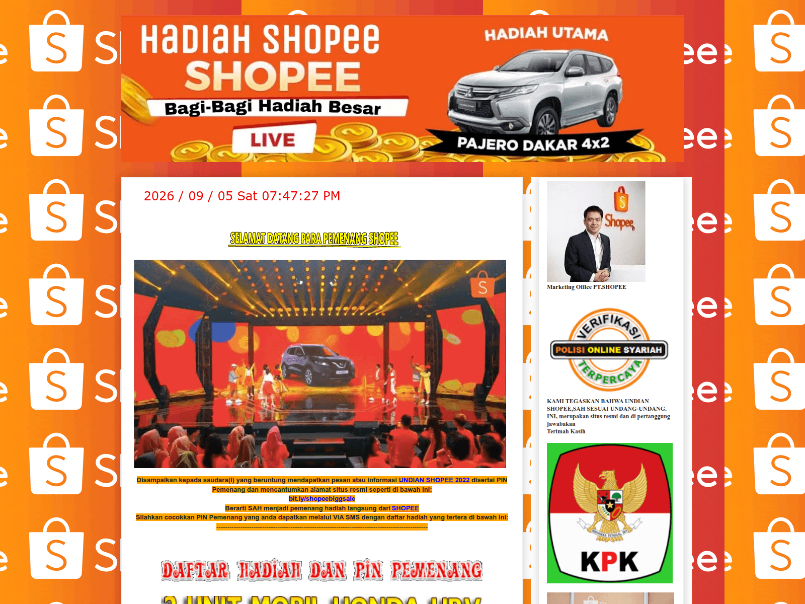 Screenshot of shopee-id-1010.blogspot.com