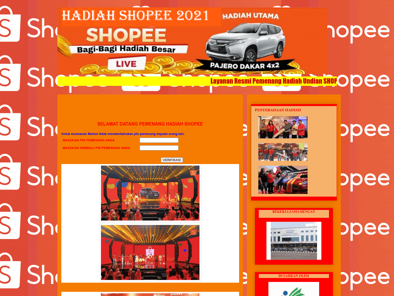 Screenshot of gebyar-shopee84.blogspot.com