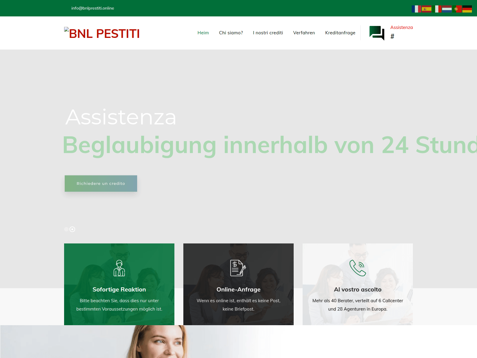 Screenshot of bscita.online
