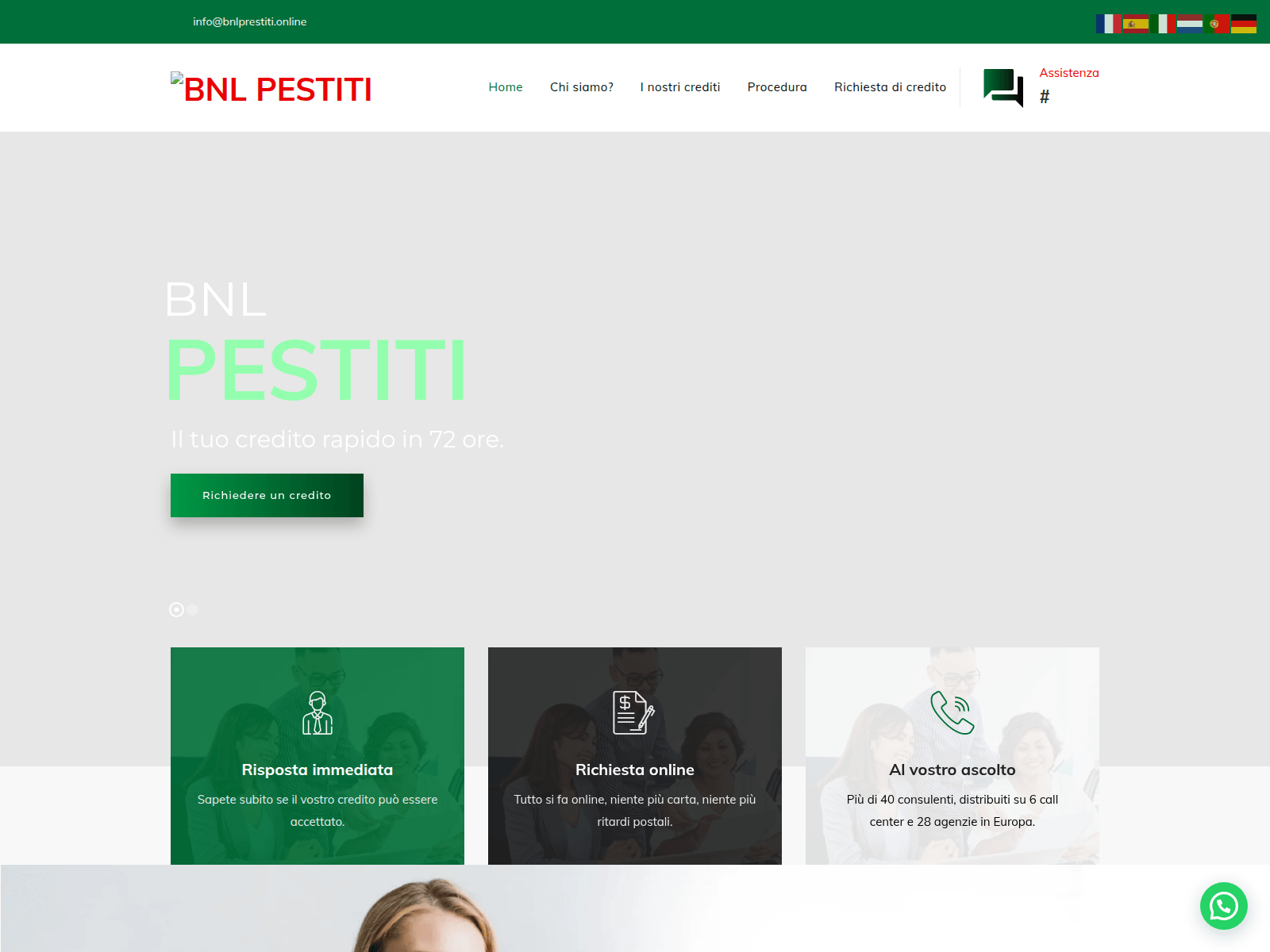Screenshot of bscita.online