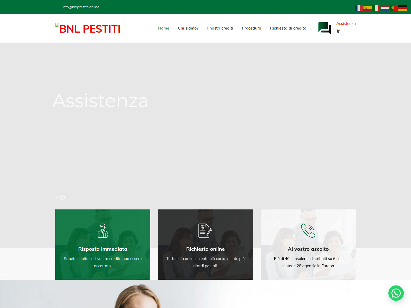Screenshot of bscita.online