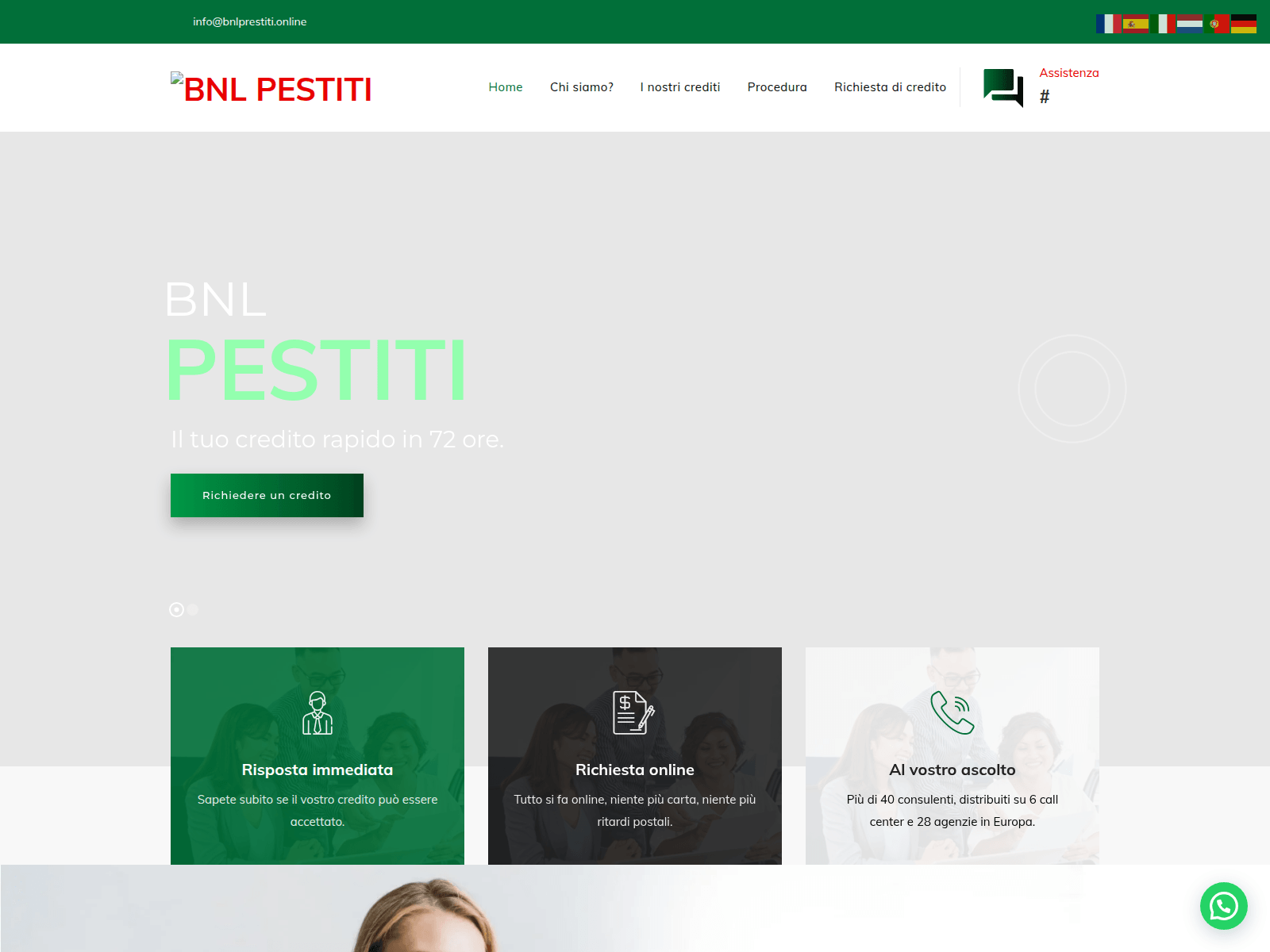 Screenshot of bscita.online