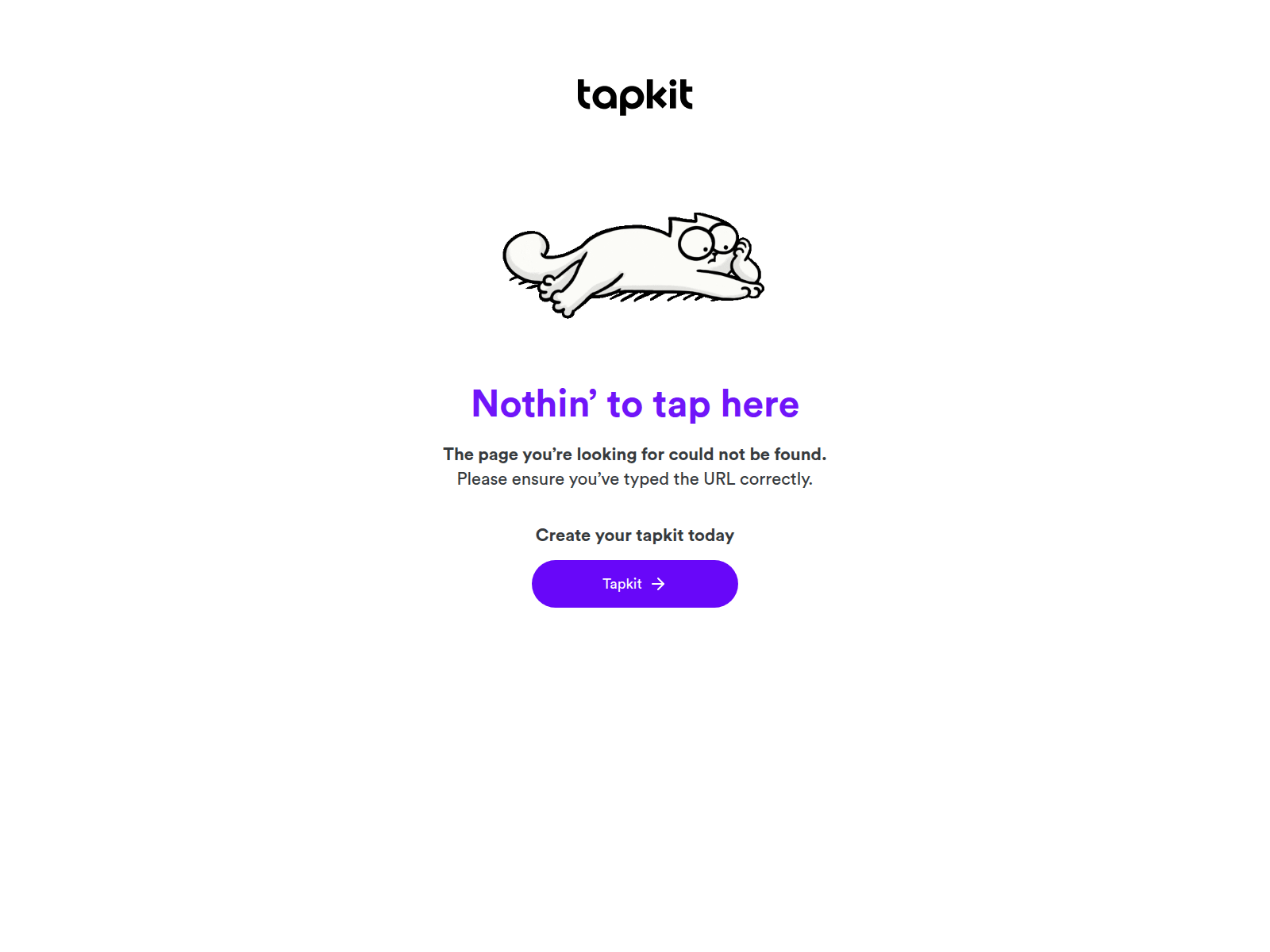 Capture d’écran de tapkit.me