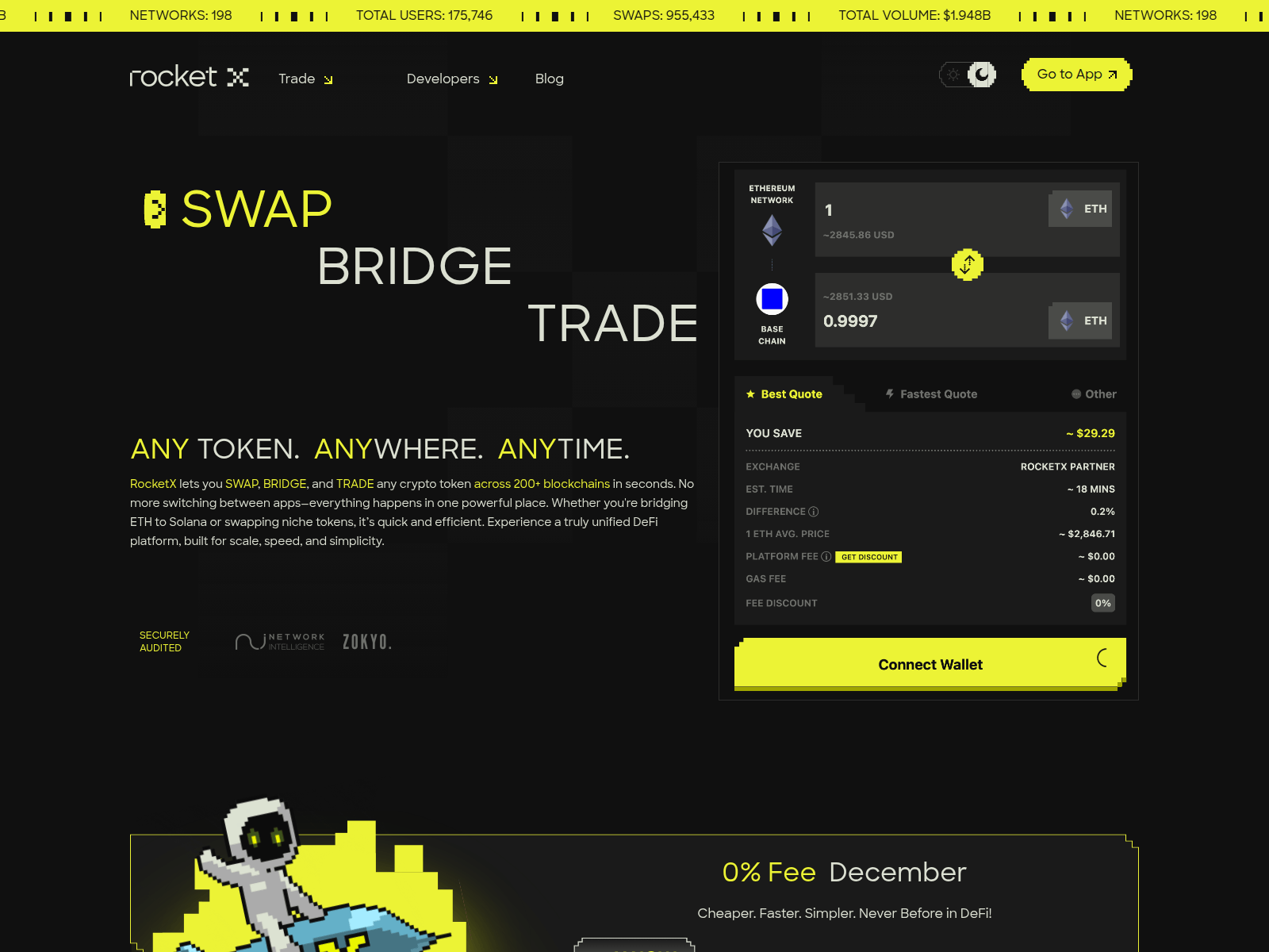 Снимок экрана rockegx.exchange