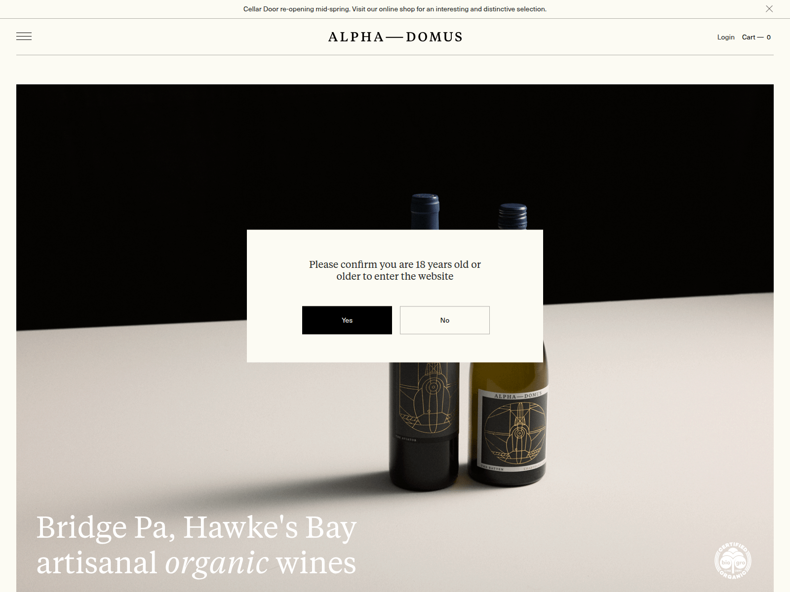 Screenshot of alphadomus.co.nz