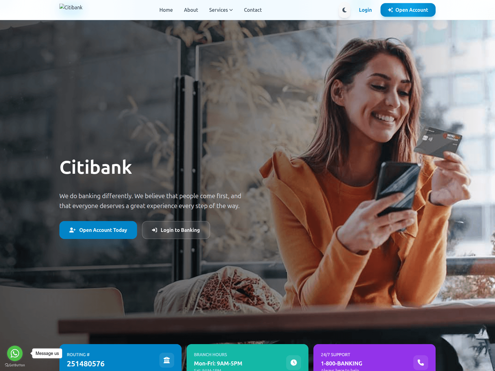 Снимок экрана ctba.online