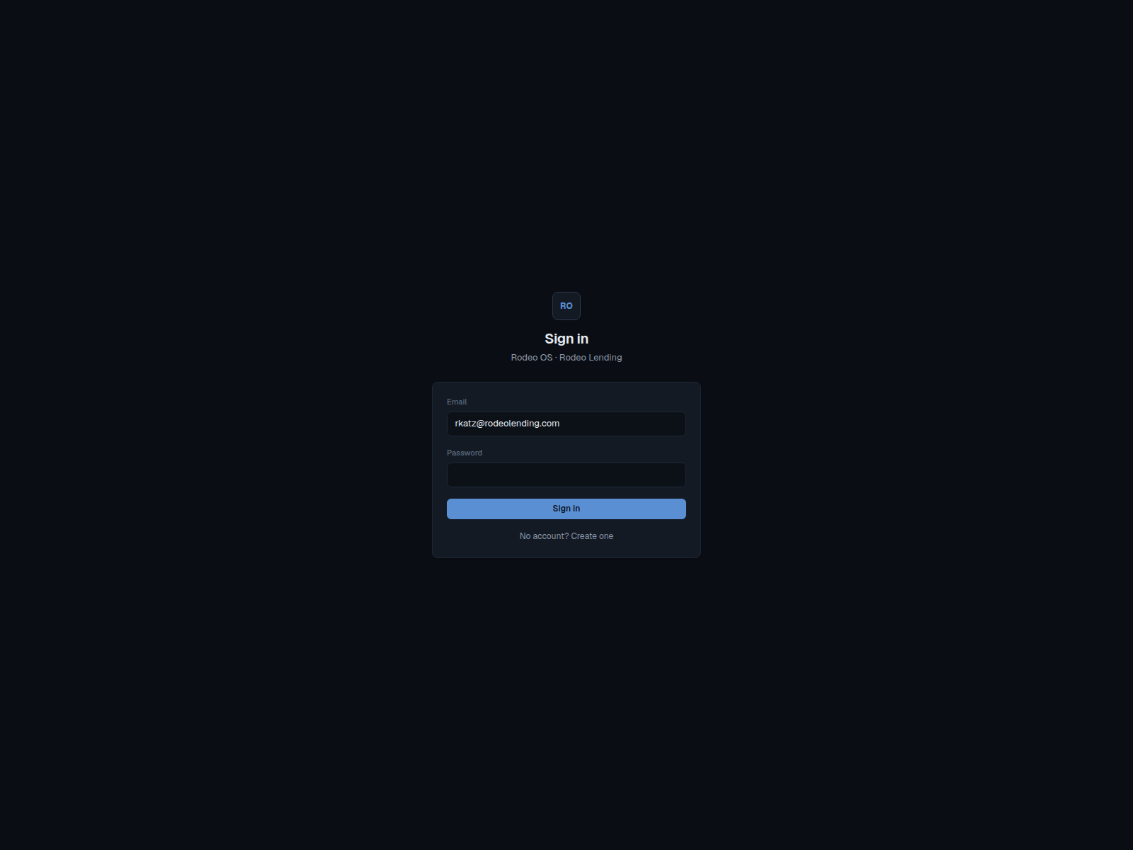 Screenshot of rodeo-os.fly.dev