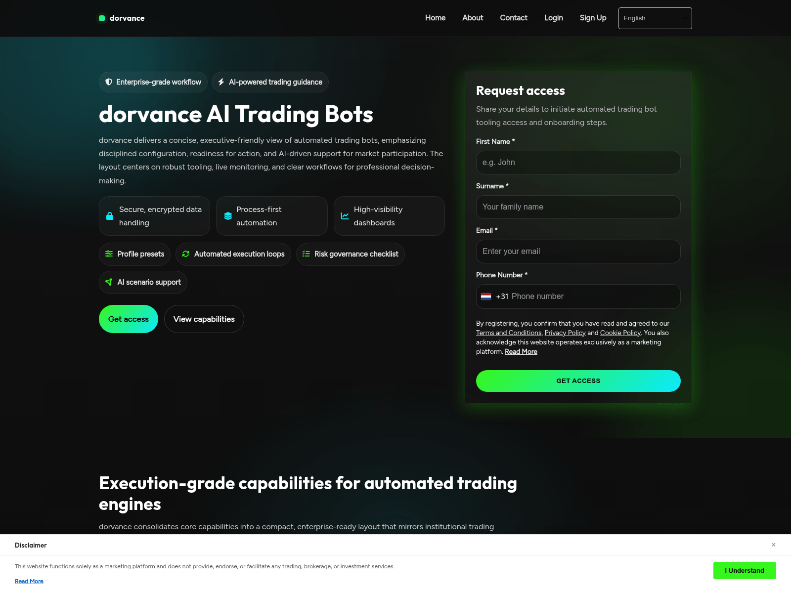 Screenshot of dorvance.shop