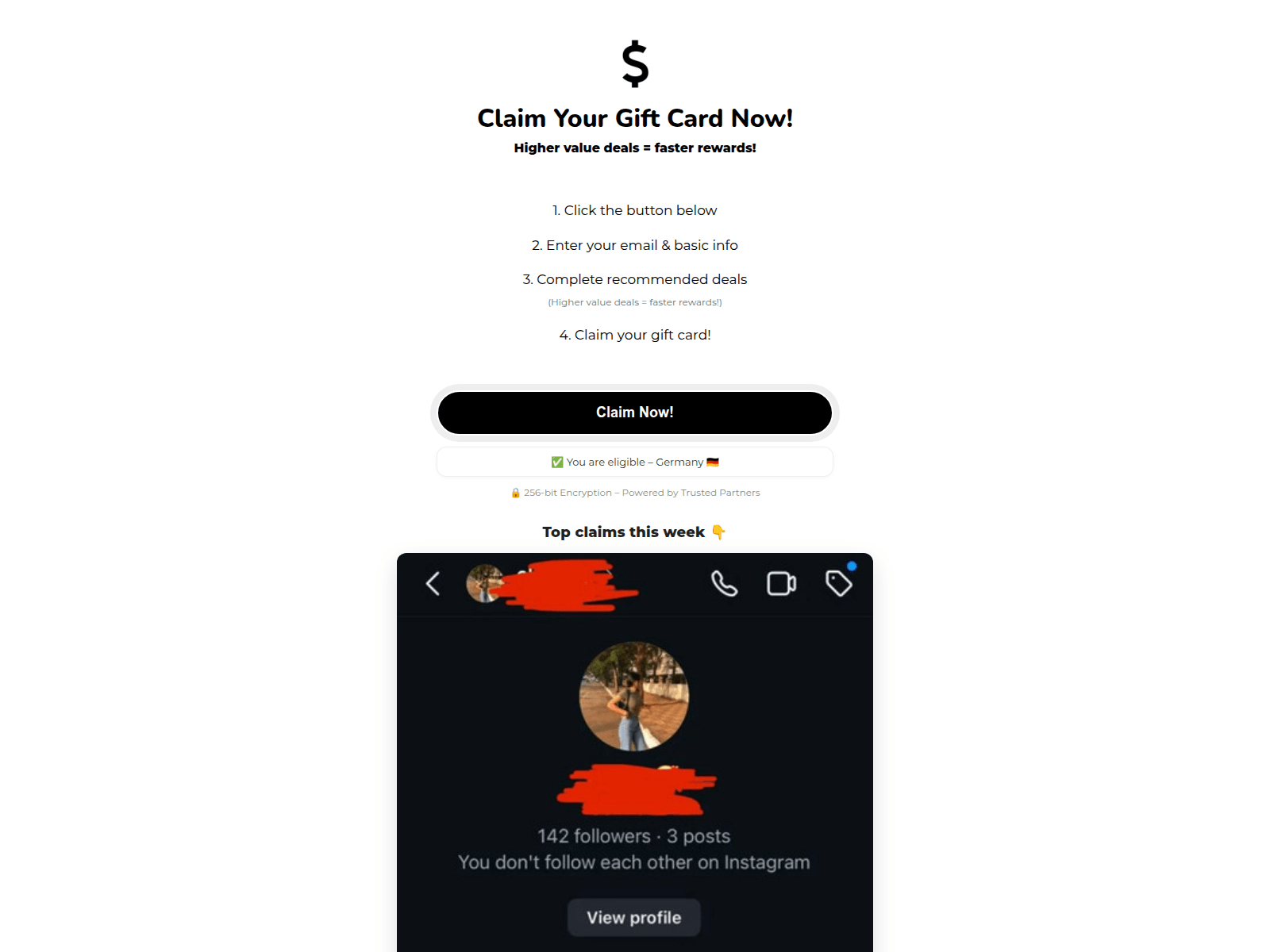 Ảnh chụp màn hình claimchic.pages.dev