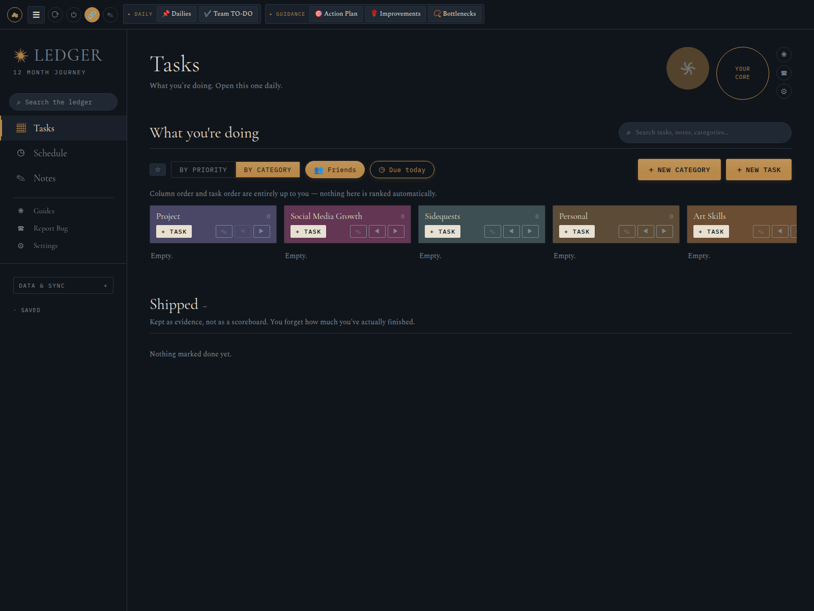 Screenshot von ledger-3x4.pages.dev