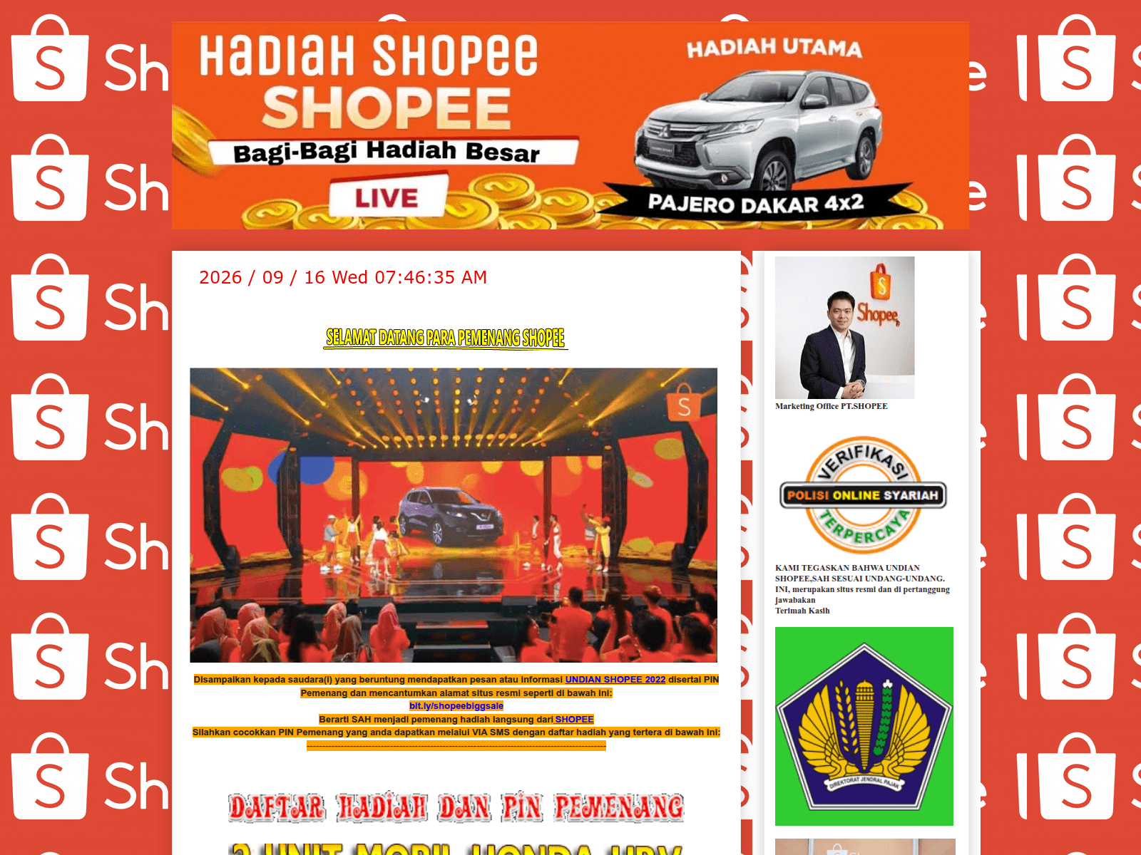 Screenshot of shopee-id-1010.blogspot.com