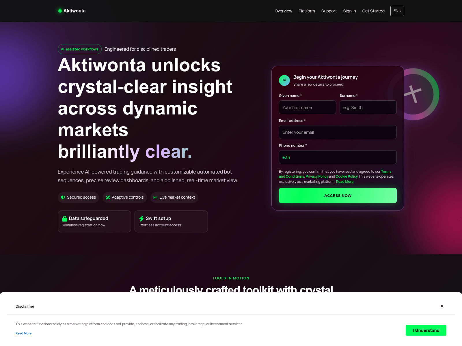 Screenshot of aktiwontapro.com