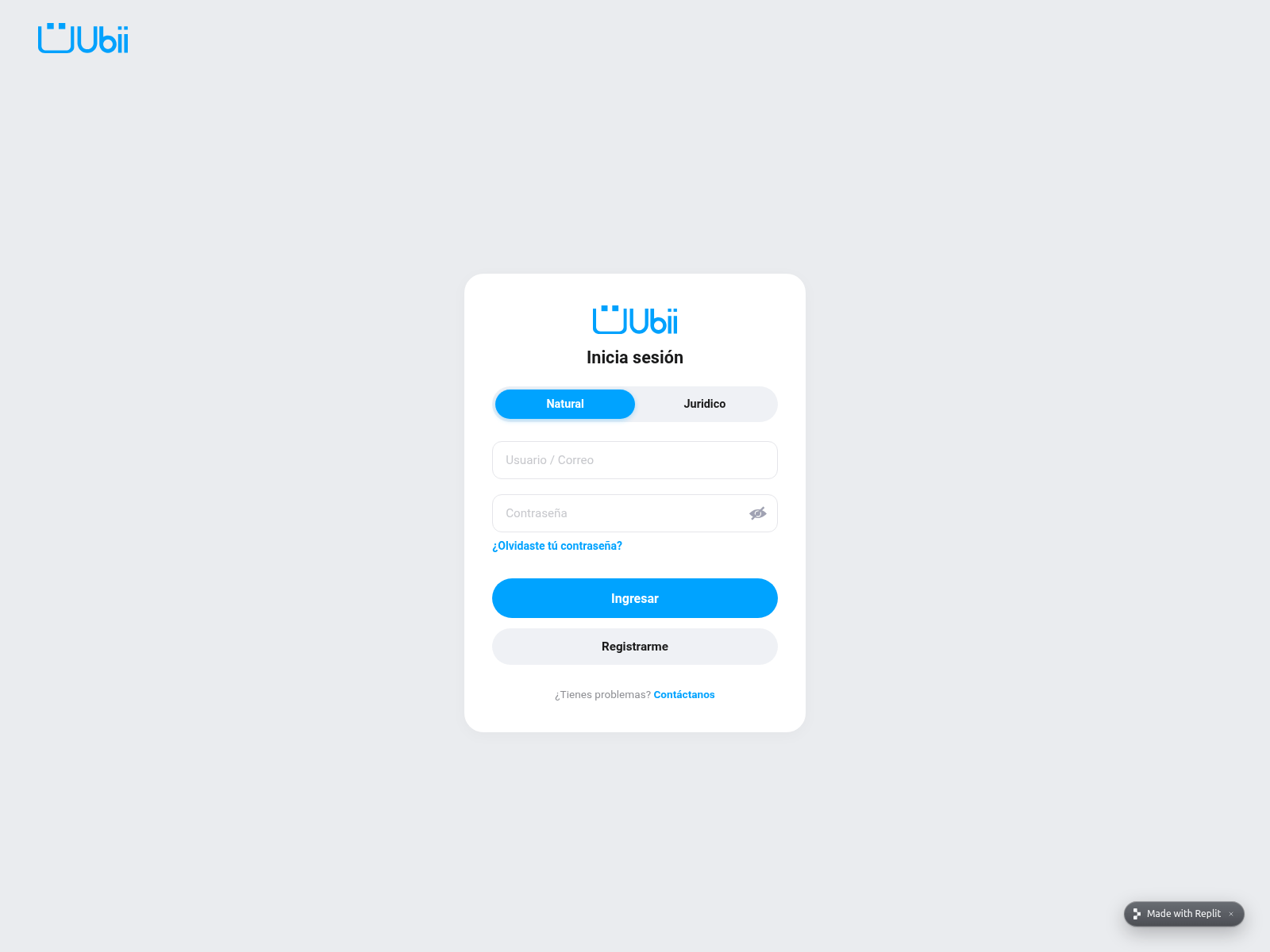 Screenshot of ceditoubiidisponible--cred-ubiii.replit.app