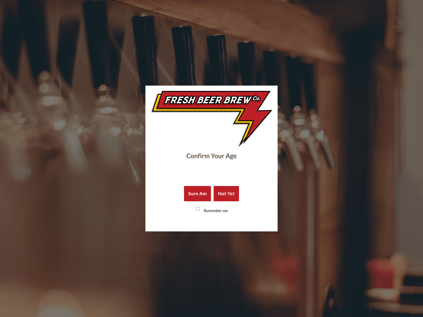 Screenshot of freshbeer.co.nz