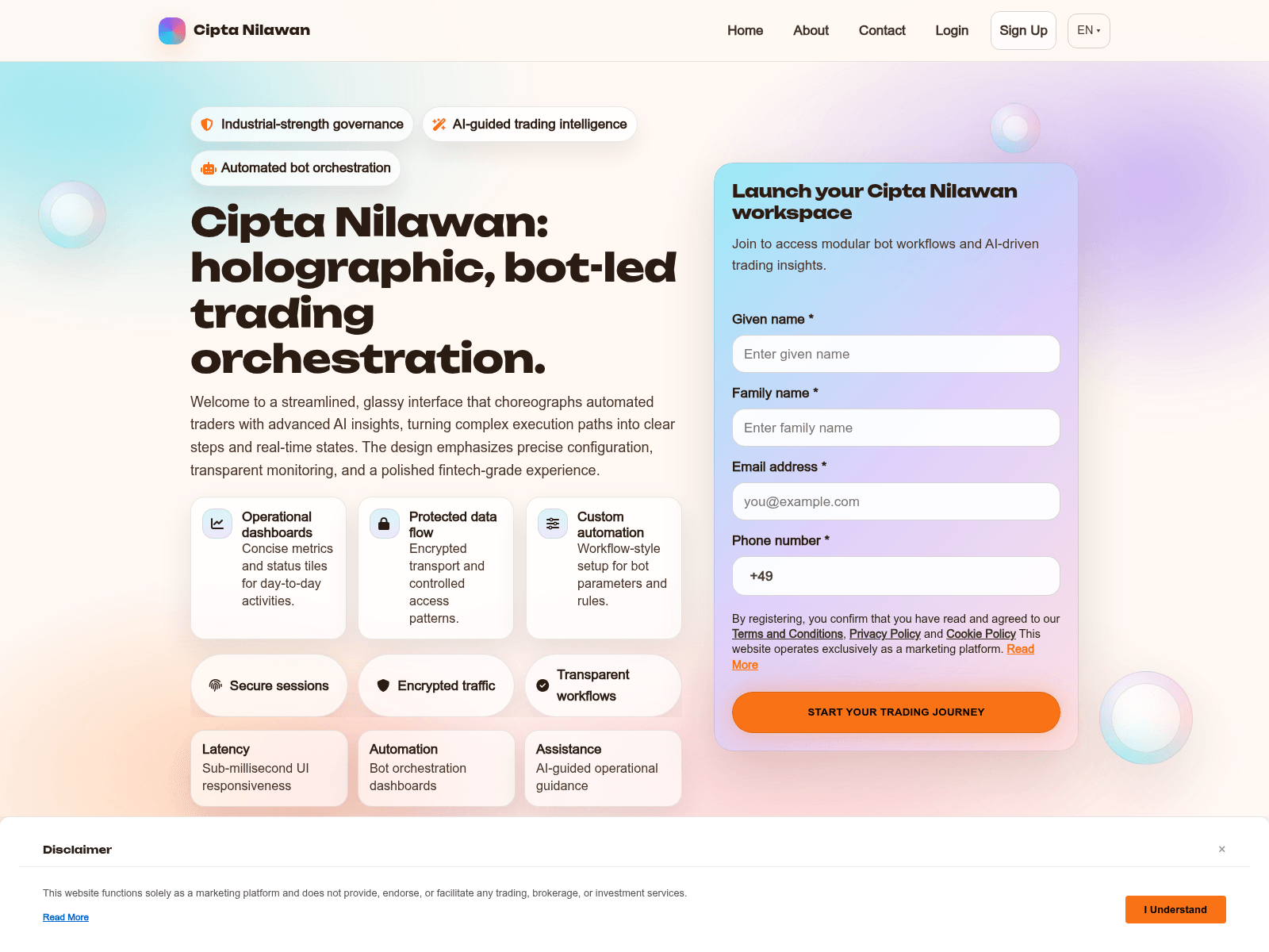 Screenshot von ciptanilawansoftware.com