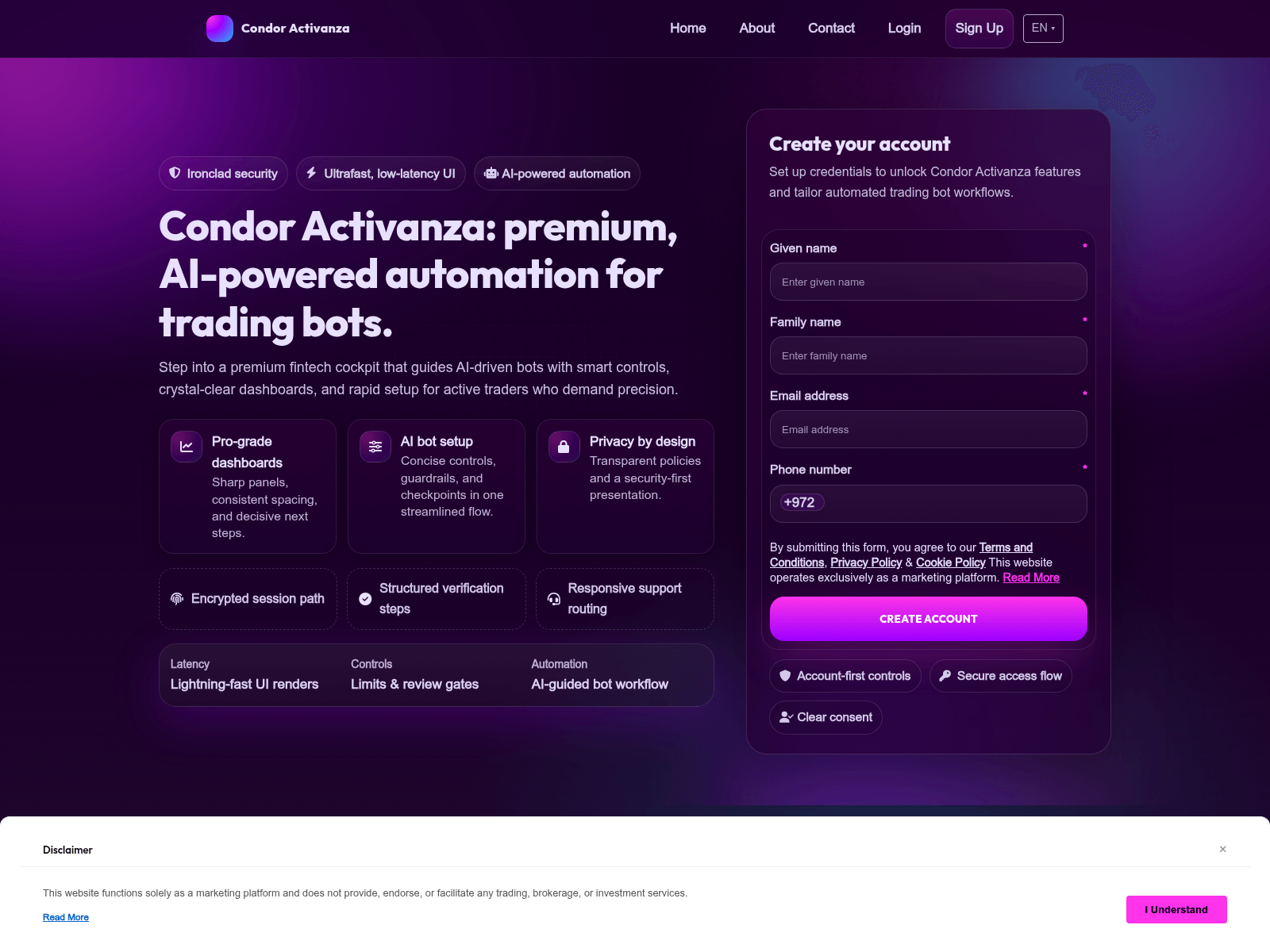 Screenshot of condoractivanza.digital