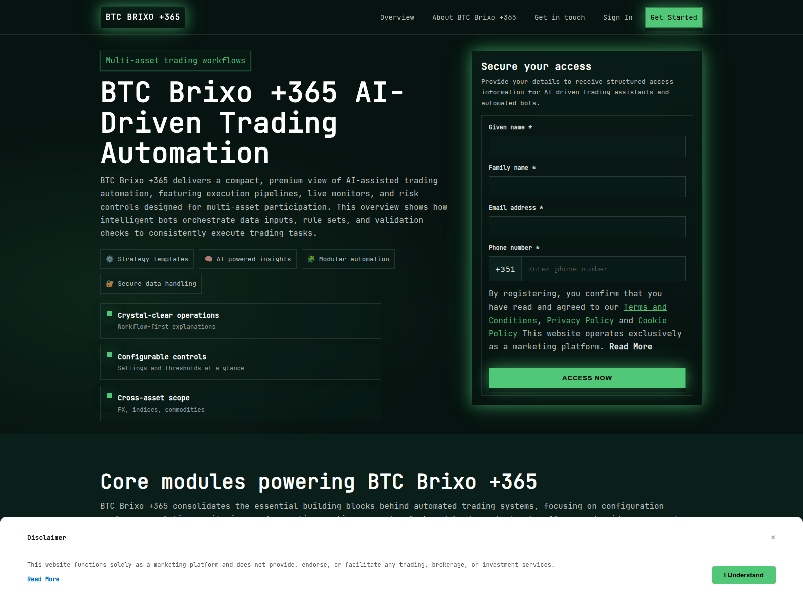 Screenshot of btc-brixo365.club