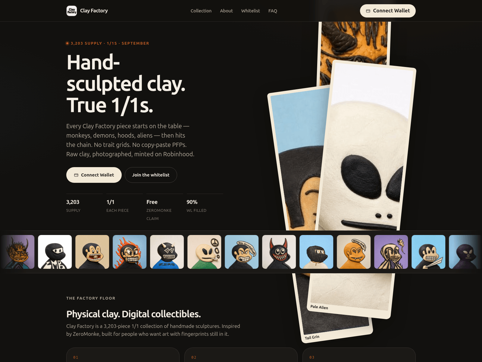 0xclayfactory.web.app ekran görüntüsü