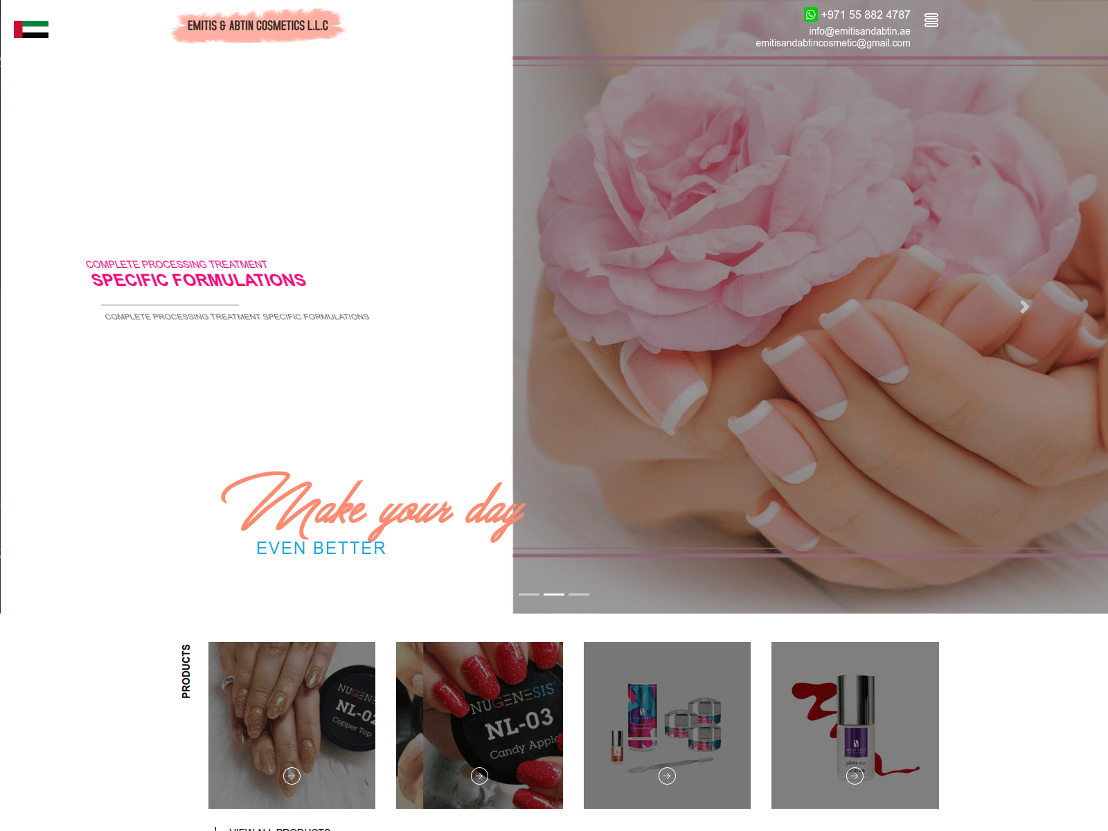 Screenshot of emitisandabtin.ae