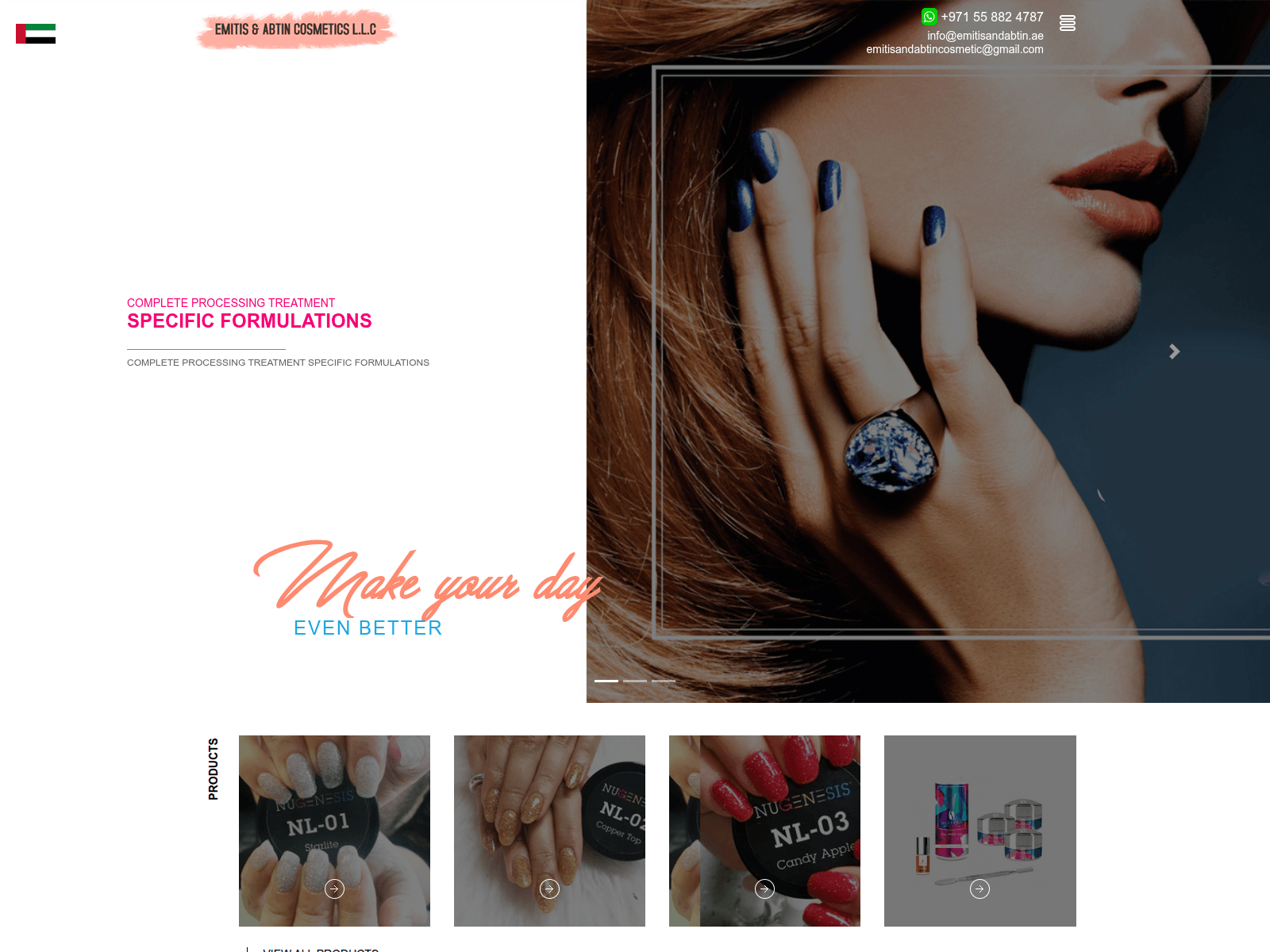 Screenshot of emitisandabtin.ae