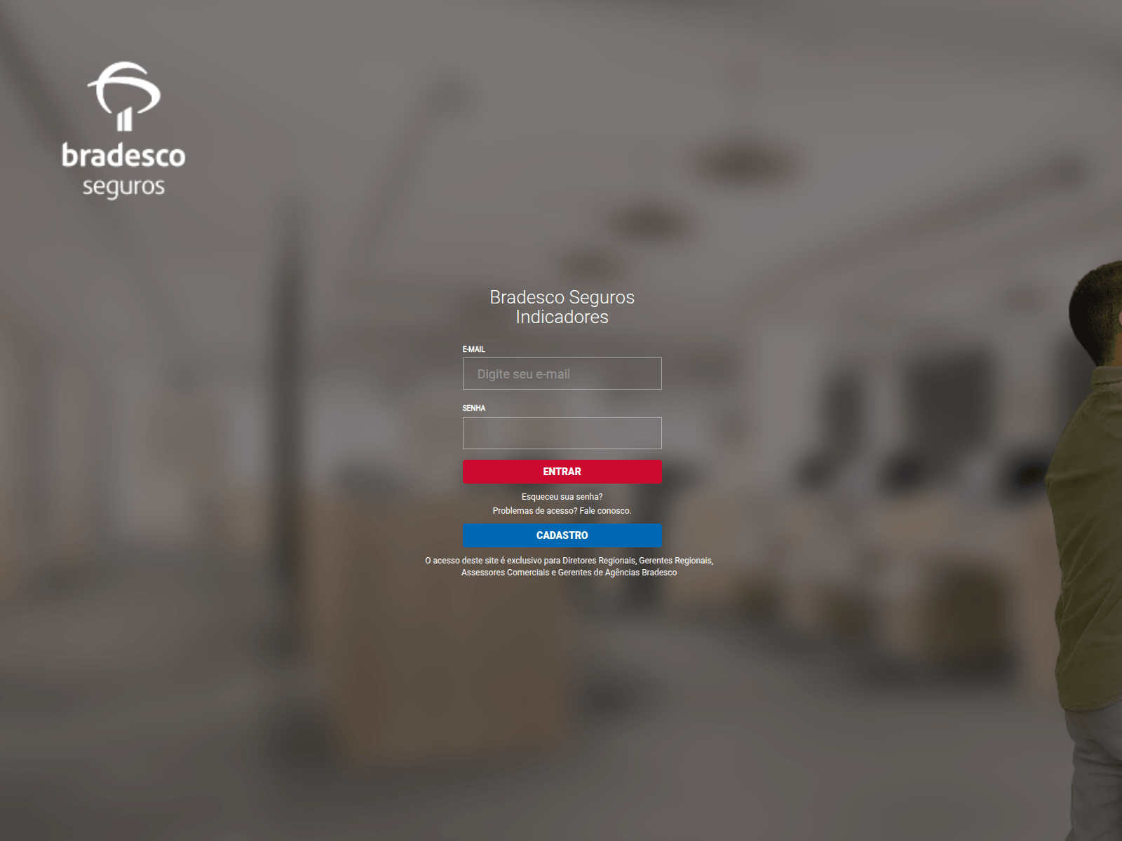 Screenshot of bradescosegurosop.com.br