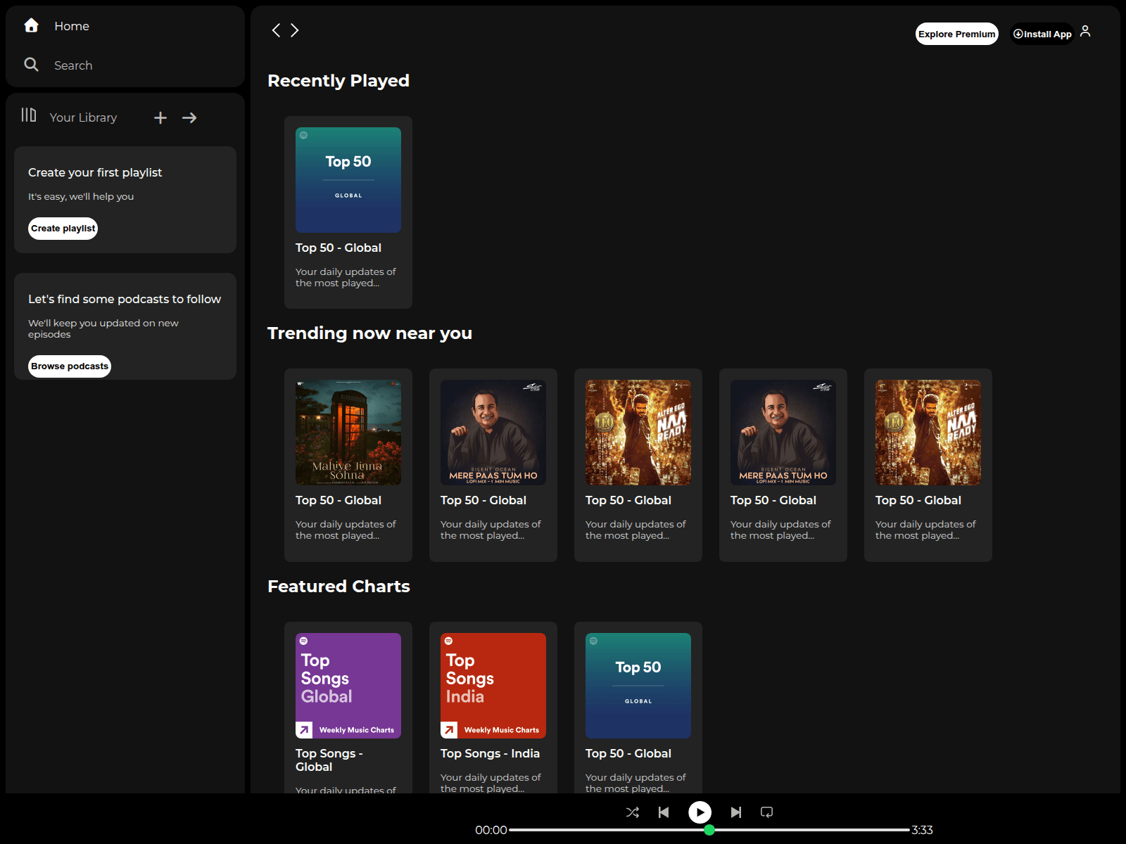 Screenshot of rajveersolanki06.github.io
