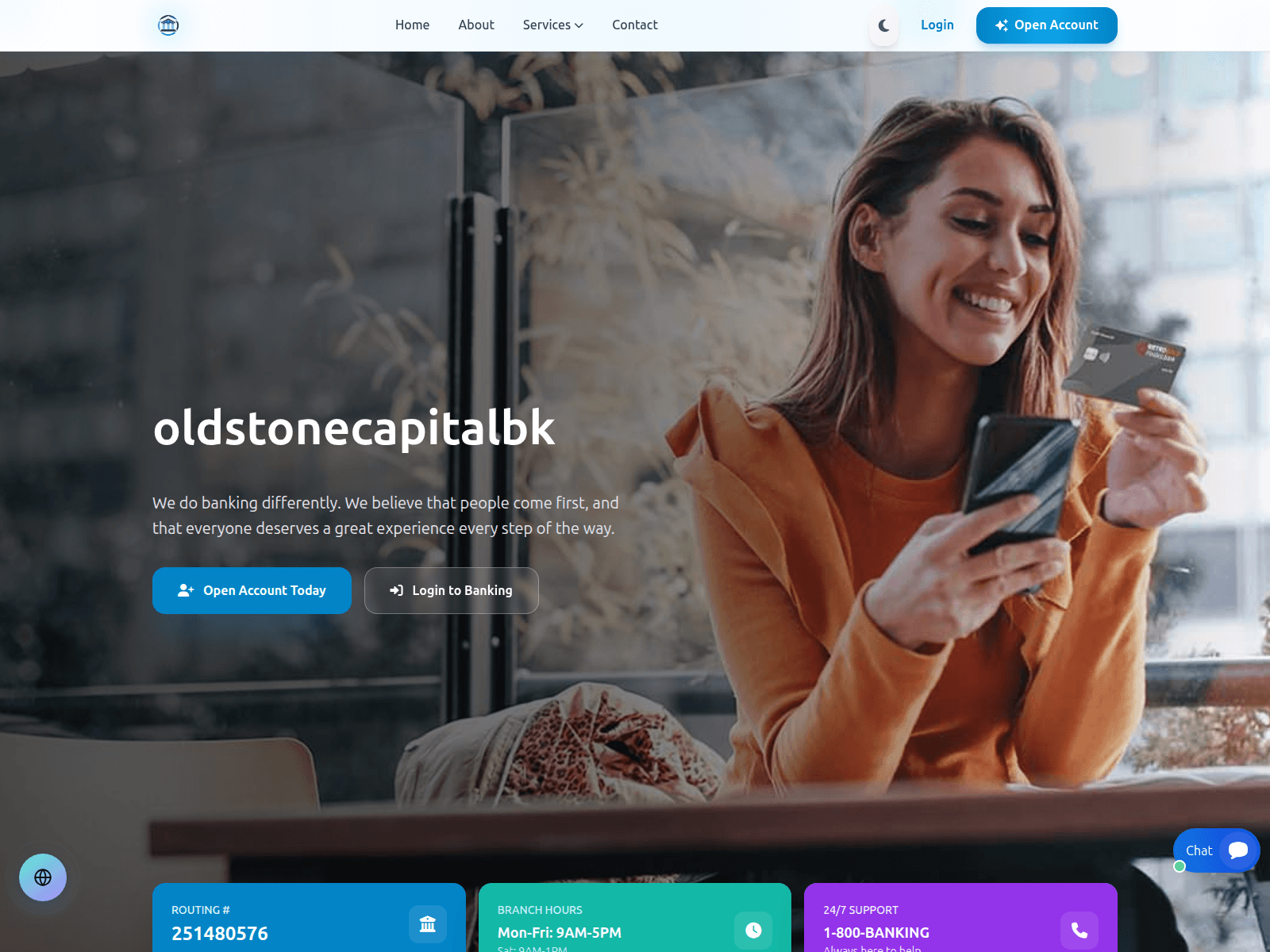 Screenshot of oldstonescapitalbk.com