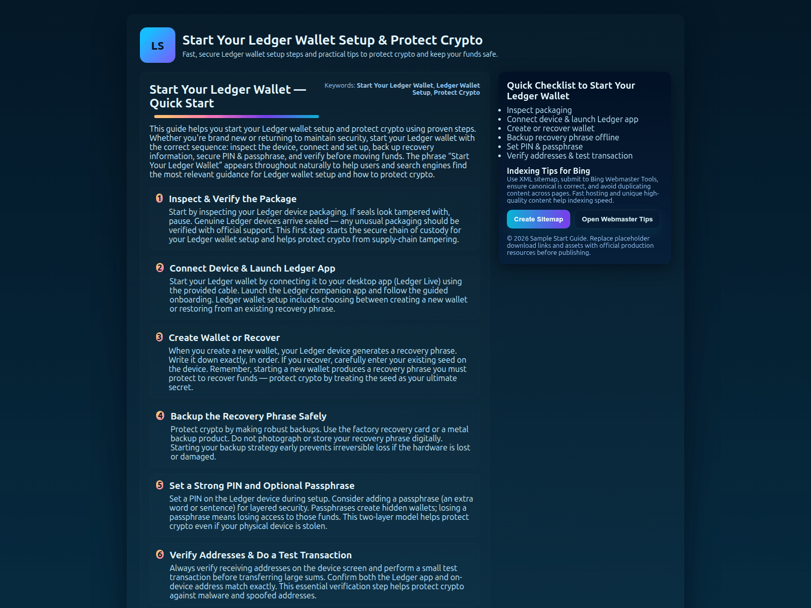 Screenshot di learn-start-ledgr-bex.pages.dev