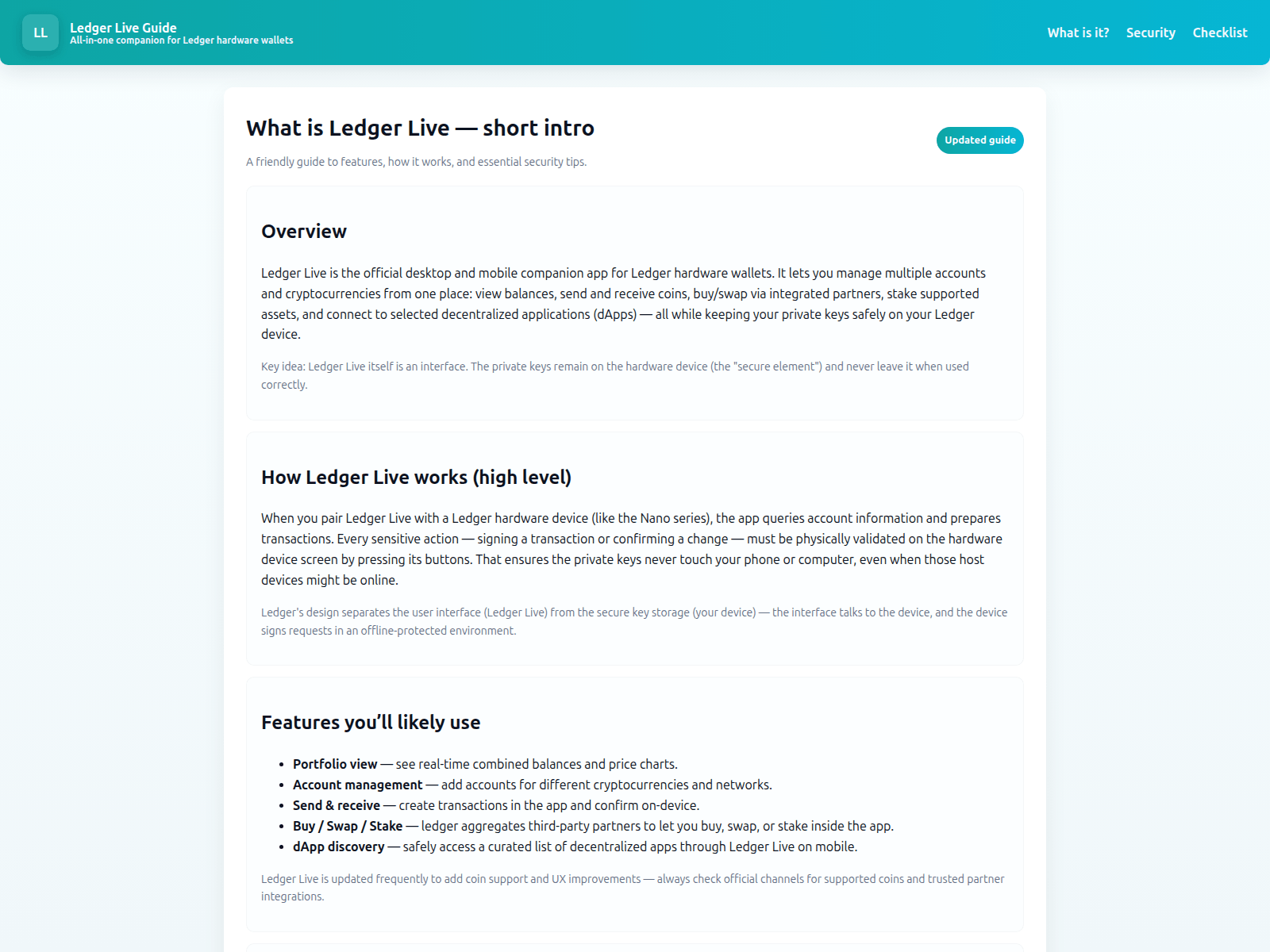 Screenshot von ledger-live-login-access.pages.dev