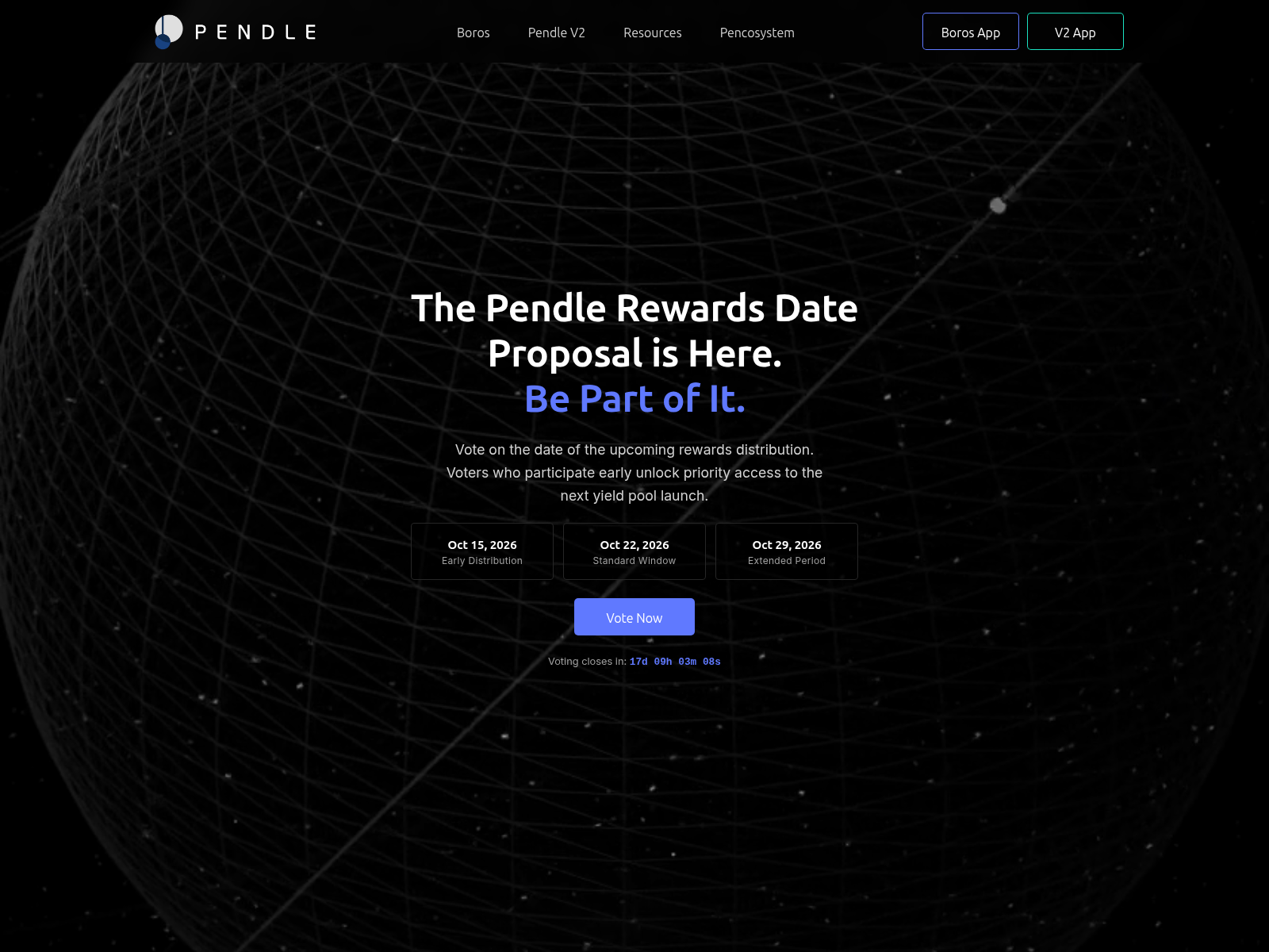 Screenshot of ecosystem-pendle.icu