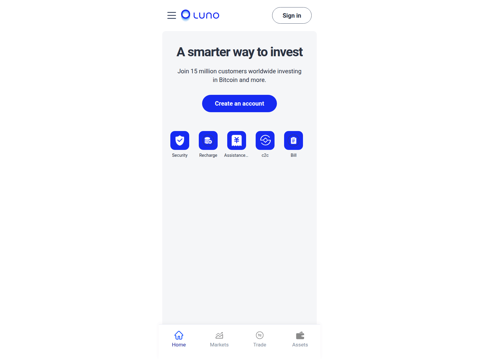 Screenshot of luno-phl.com