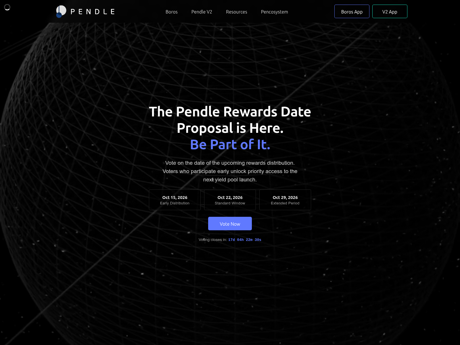 Screenshot of pendle-ecosystem.xyz