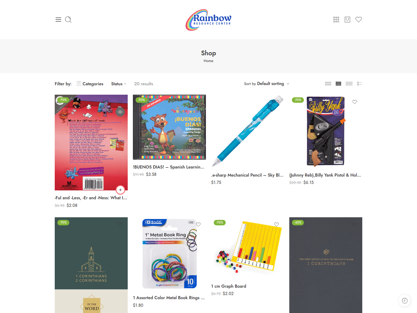 Screenshot of rainbowrehub.com