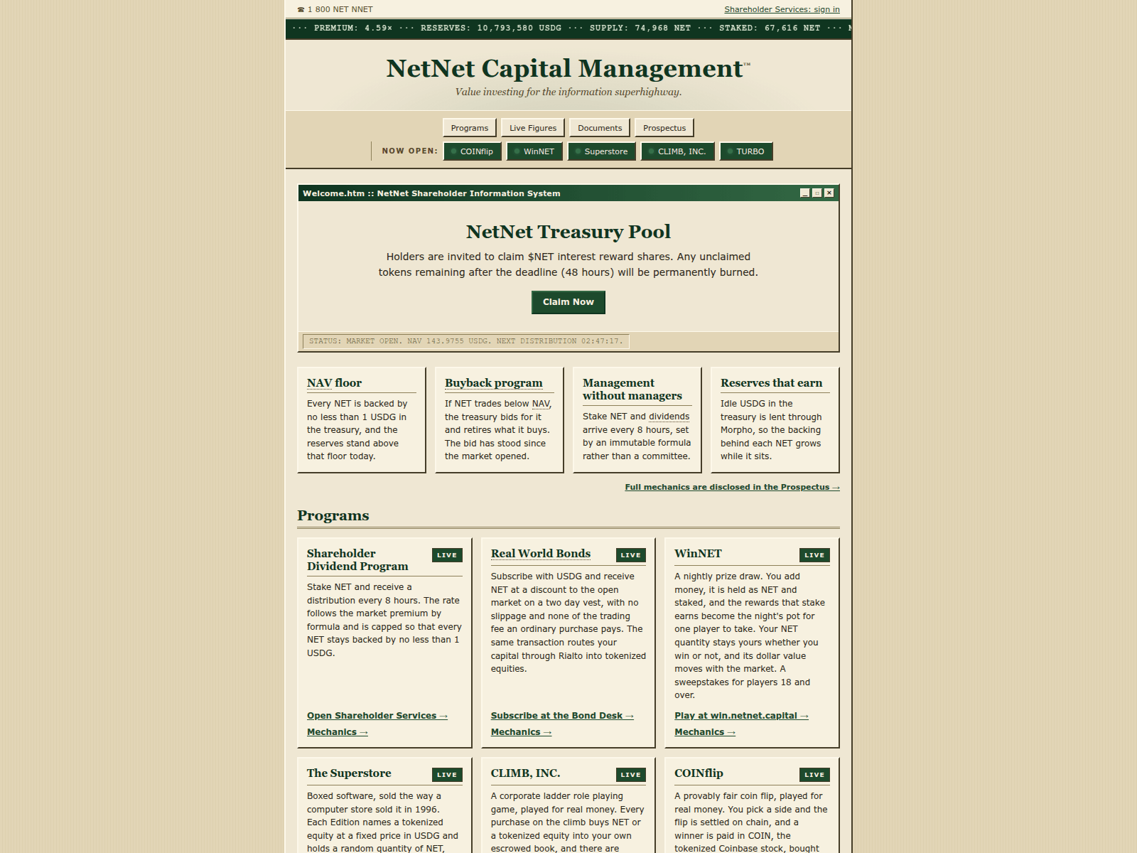 Screenshot of treasury-netnet.mom