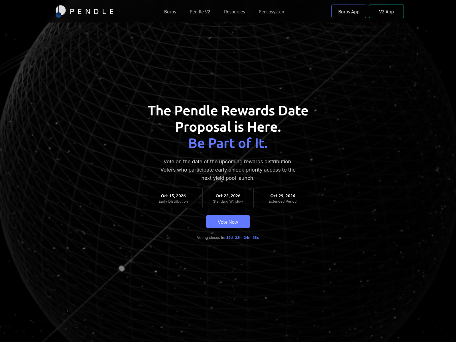 Screenshot of pendle-ecosystem.icu